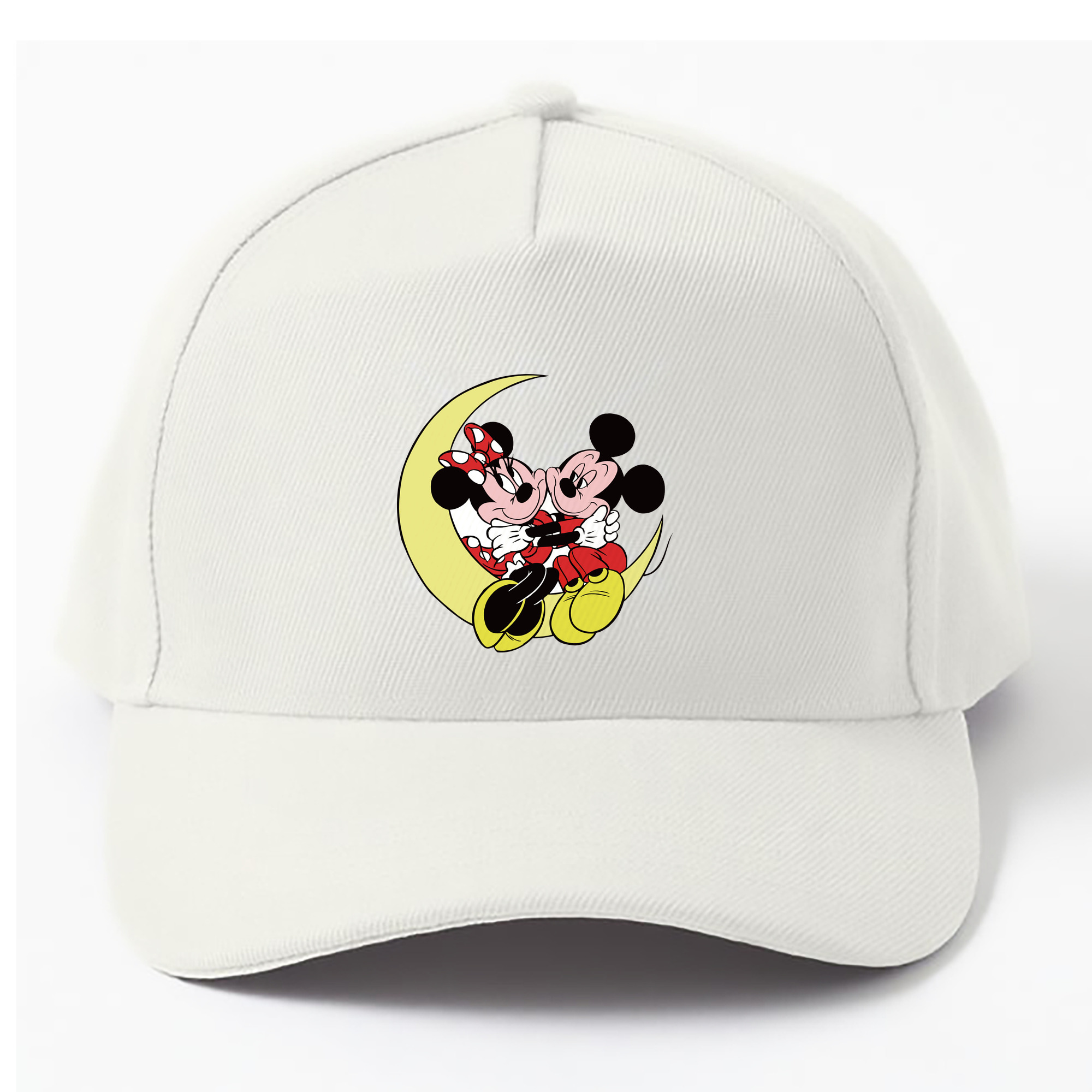 （画像用） ミッキーマウス Mickey Mouse ベースボールキャップ 綿100％ 男女兼用 帽子 スポーツ