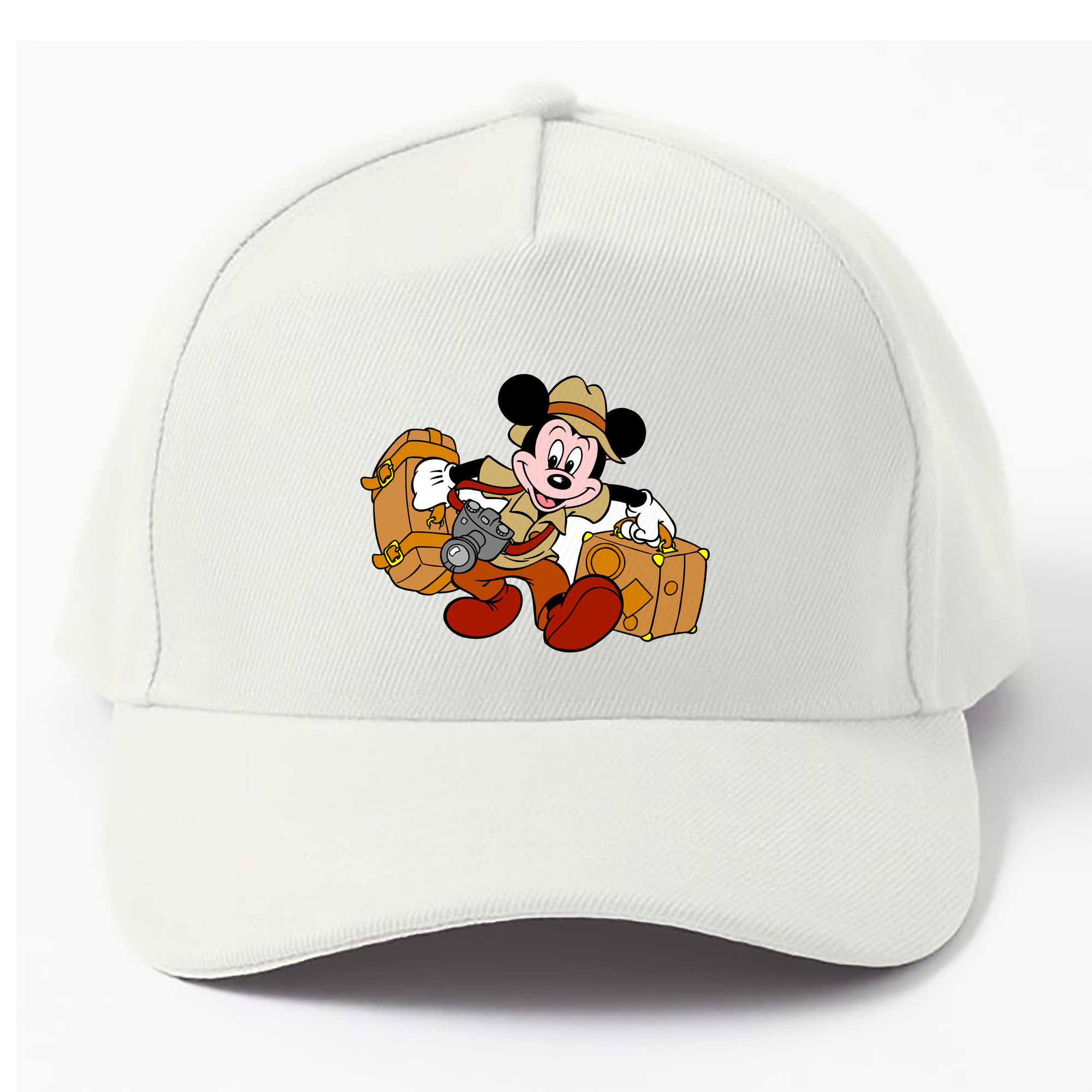 （画像用） ミッキーマウス Mickey Mouse ベースボールキャップ 綿100％ 男女兼用 帽子 スポーツ
