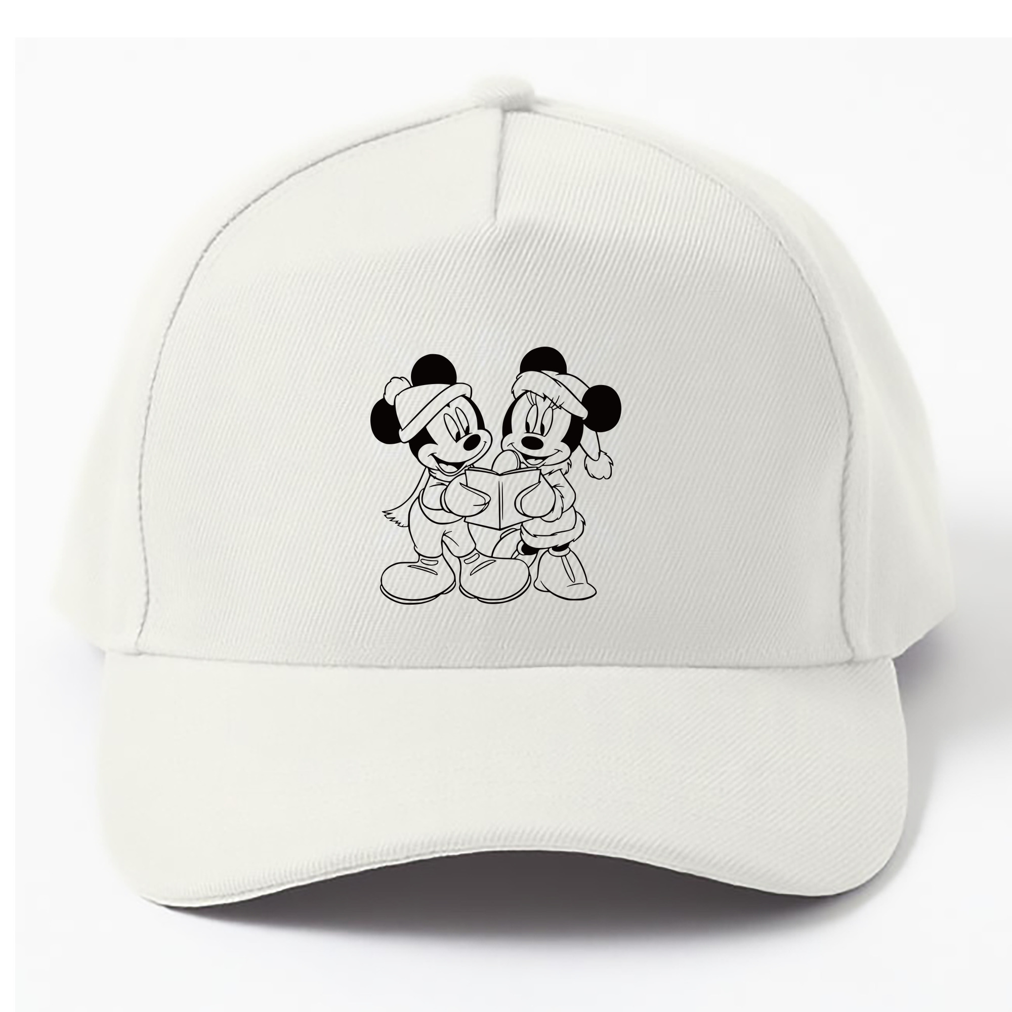 （画像用） ミッキーマウス Mickey Mouse ベースボールキャップ 綿100％ 男女兼用 帽子 スポーツ