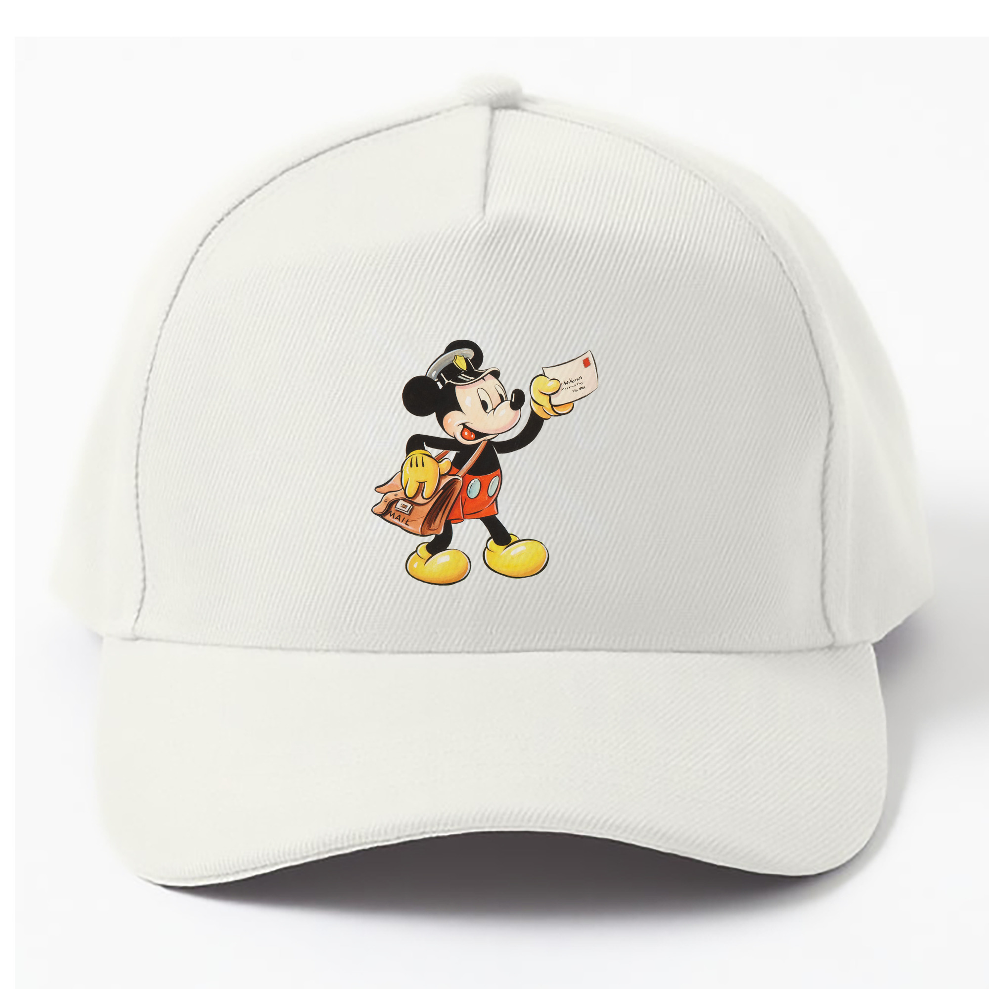 （画像用） ミッキーマウス Mickey Mouse ベースボールキャップ 綿100％ 男女兼用 帽子 スポーツ