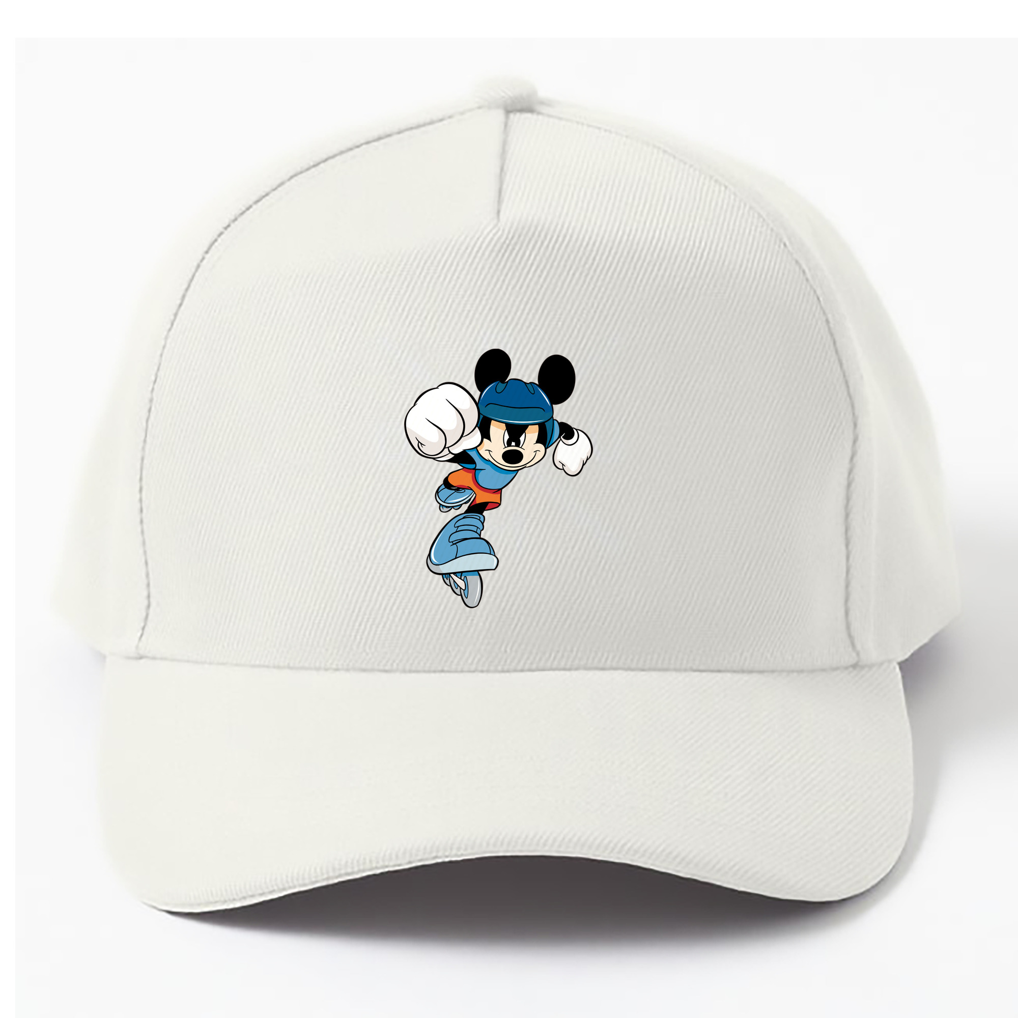 （画像用） ミッキーマウス Mickey Mouse ベースボールキャップ 綿100％ 男女兼用 帽子 スポーツ