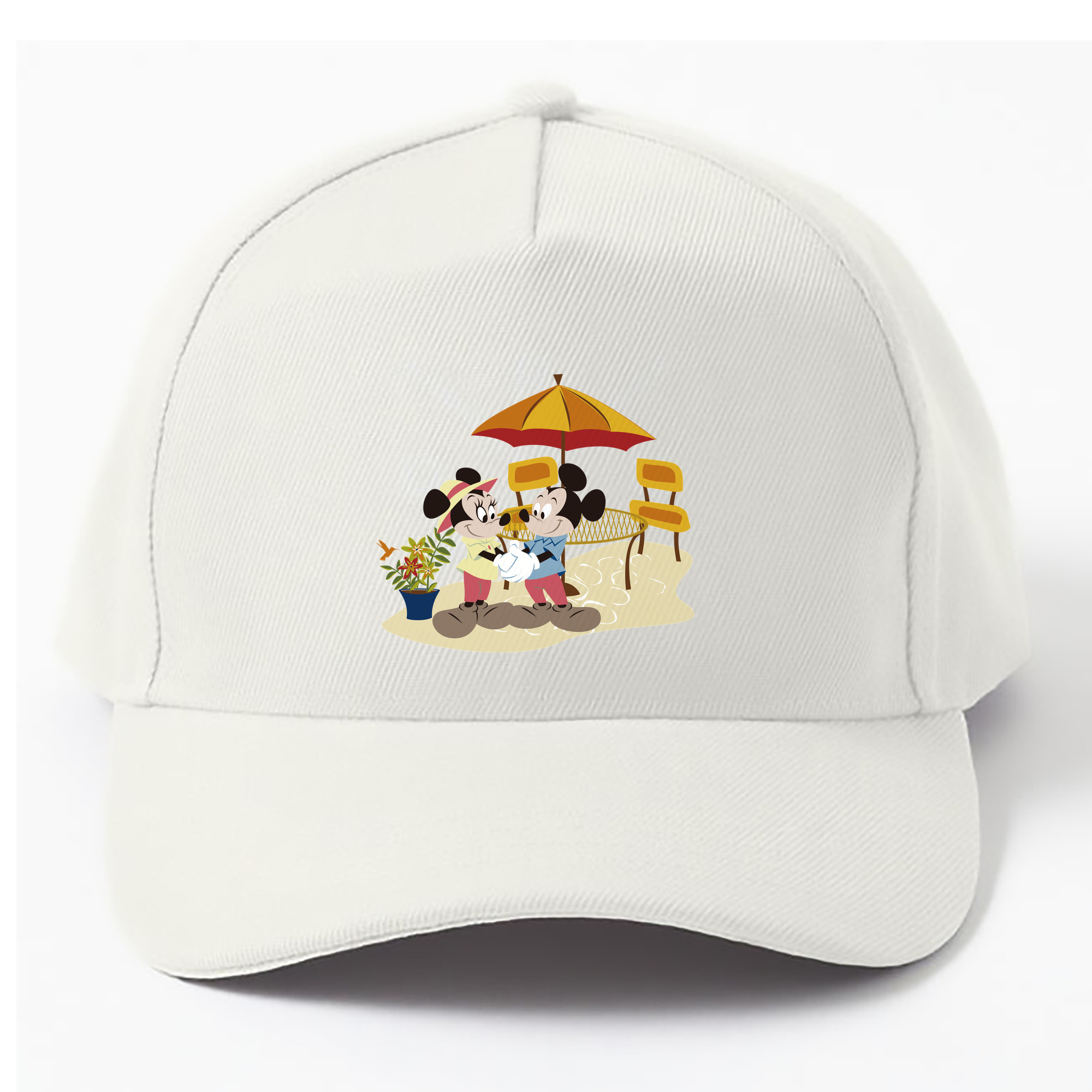 （画像用） ミッキーマウス Mickey Mouse ベースボールキャップ 綿100％ 男女兼用 帽子 スポーツ
