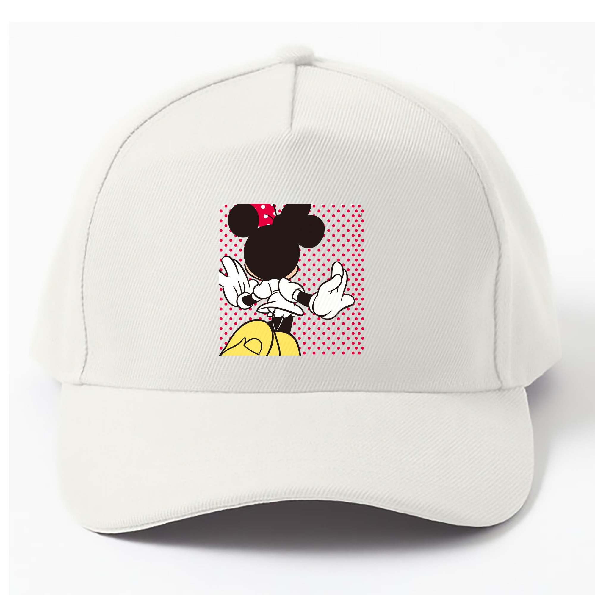 （画像用） ミッキーマウス Mickey Mouse ベースボールキャップ 綿100％ 男女兼用 帽子 スポーツ