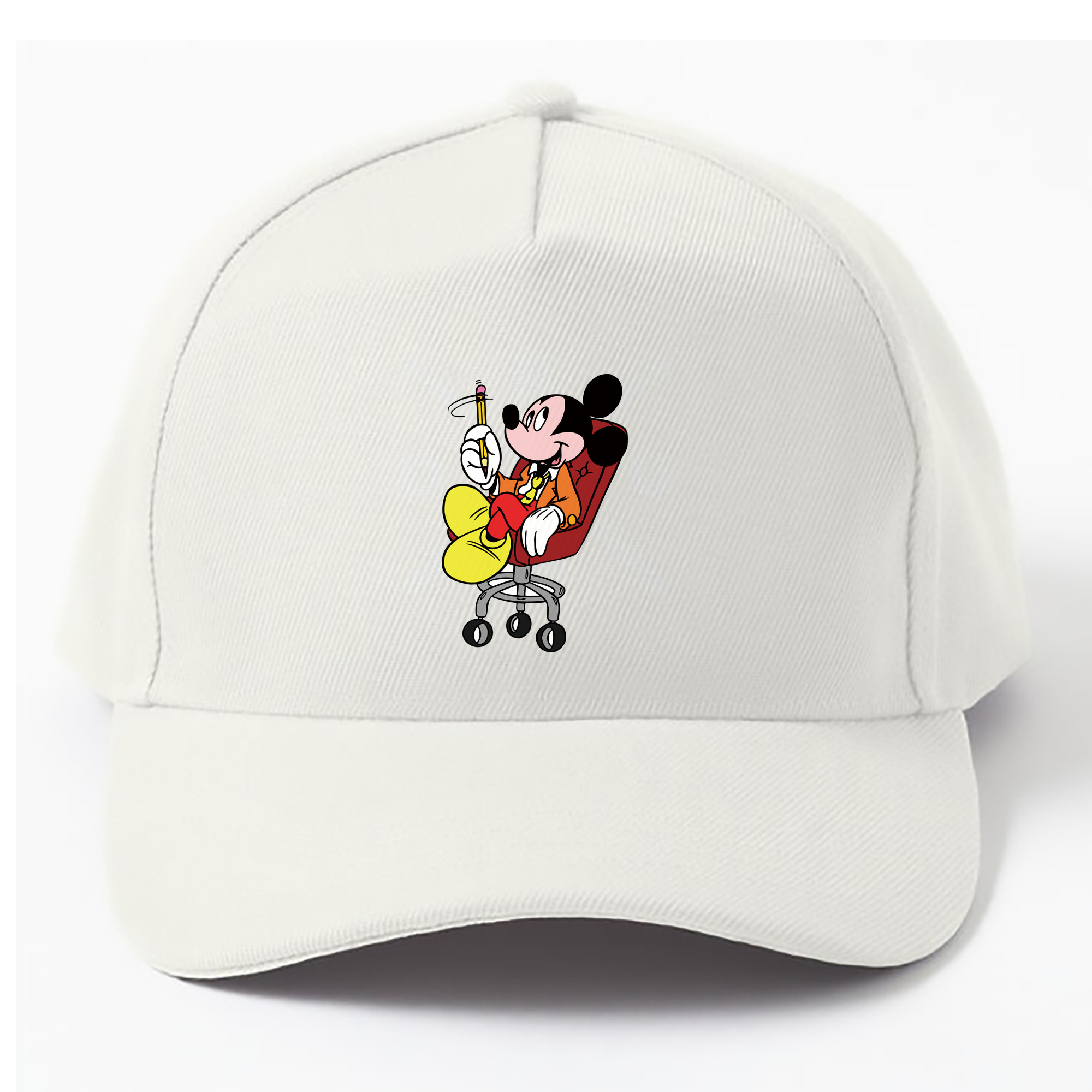 （画像用） ミッキーマウス Mickey Mouse ベースボールキャップ 綿100％ 男女兼用 帽子 スポーツ