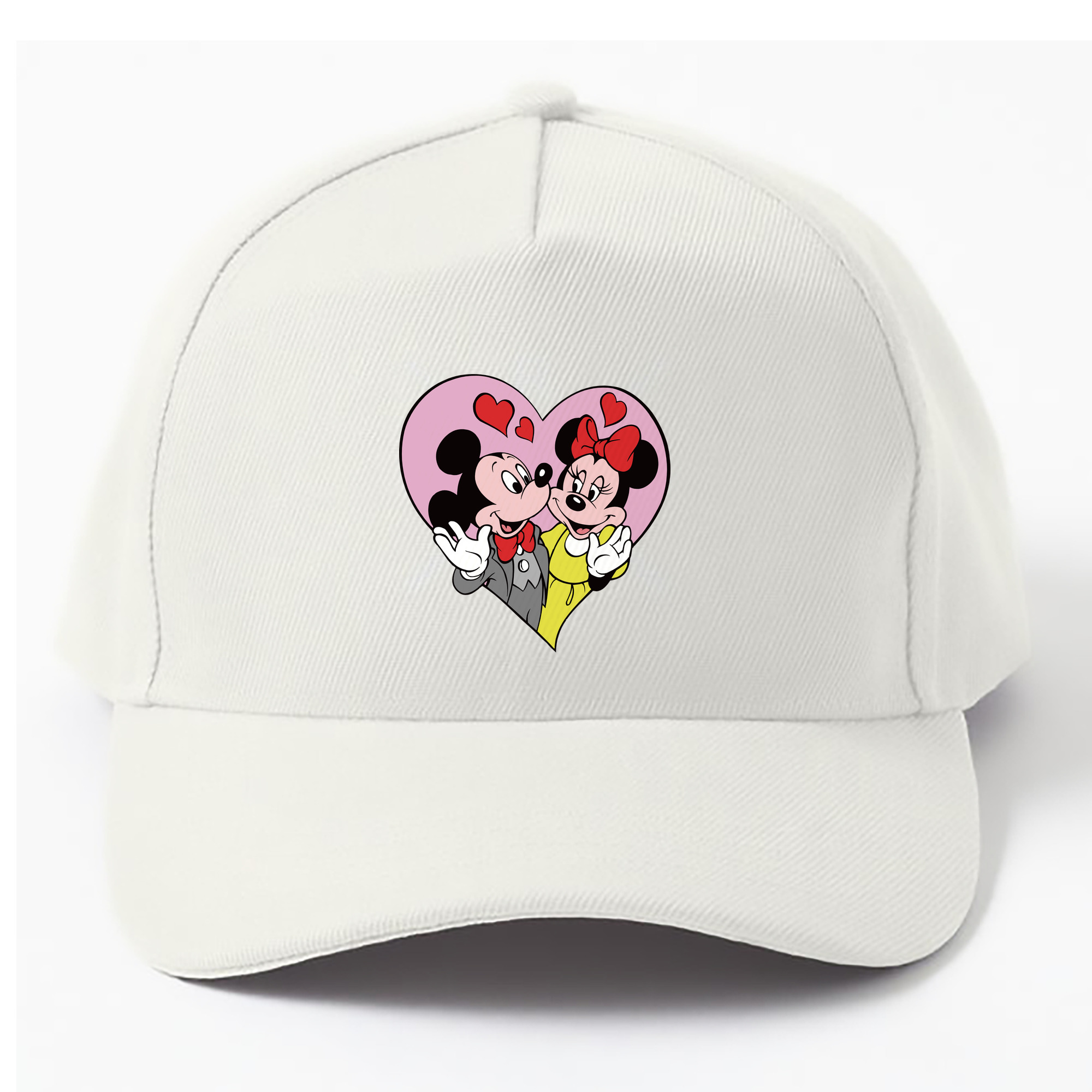 （画像用） ミッキーマウス Mickey Mouse ベースボールキャップ 綿100％ 男女兼用 帽子 スポーツ