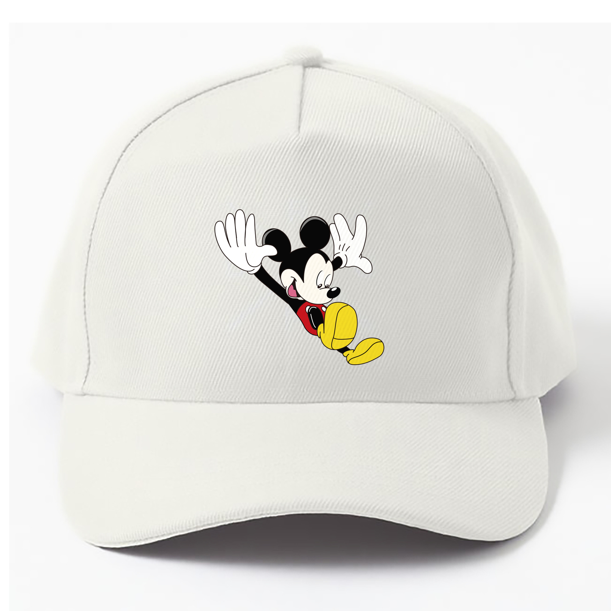 （画像用） ミッキーマウス Mickey Mouse ベースボールキャップ 綿100％ 男女兼用 帽子 スポーツ