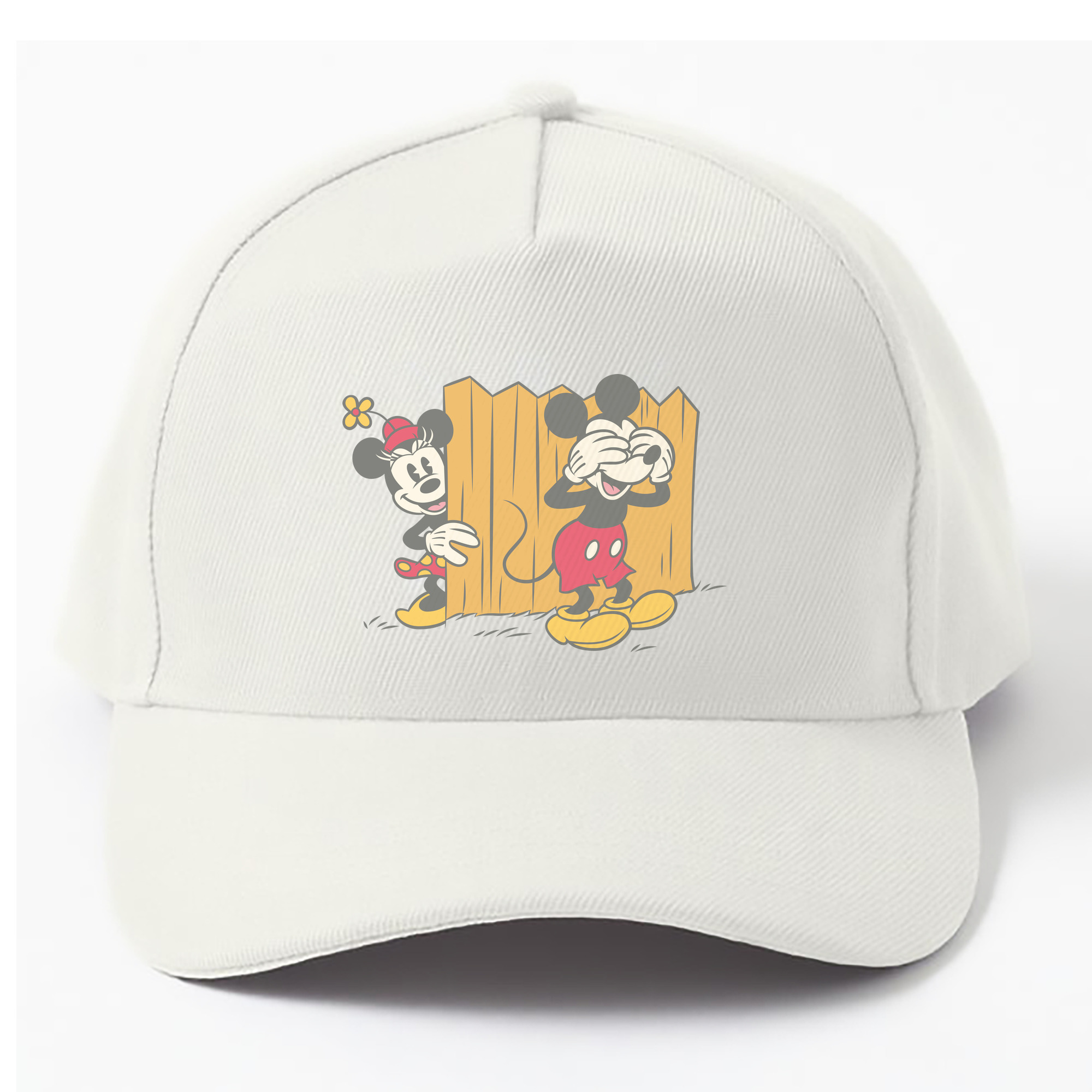 （画像用） ミッキーマウス Mickey Mouse ベースボールキャップ 綿100％ 男女兼用 帽子 スポーツ