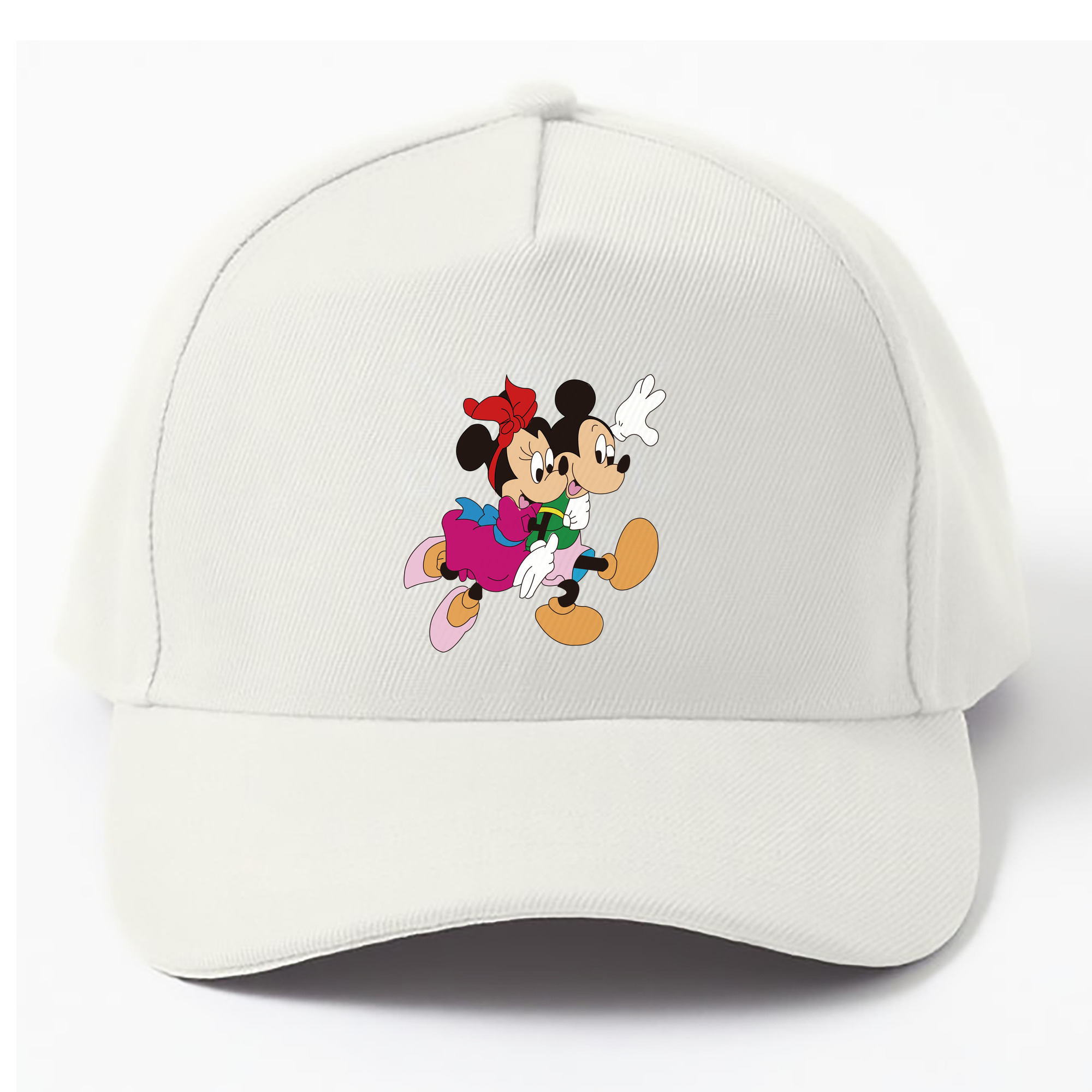（画像用） ミッキーマウス Mickey Mouse ベースボールキャップ 綿100％ 男女兼用 帽子 スポーツ