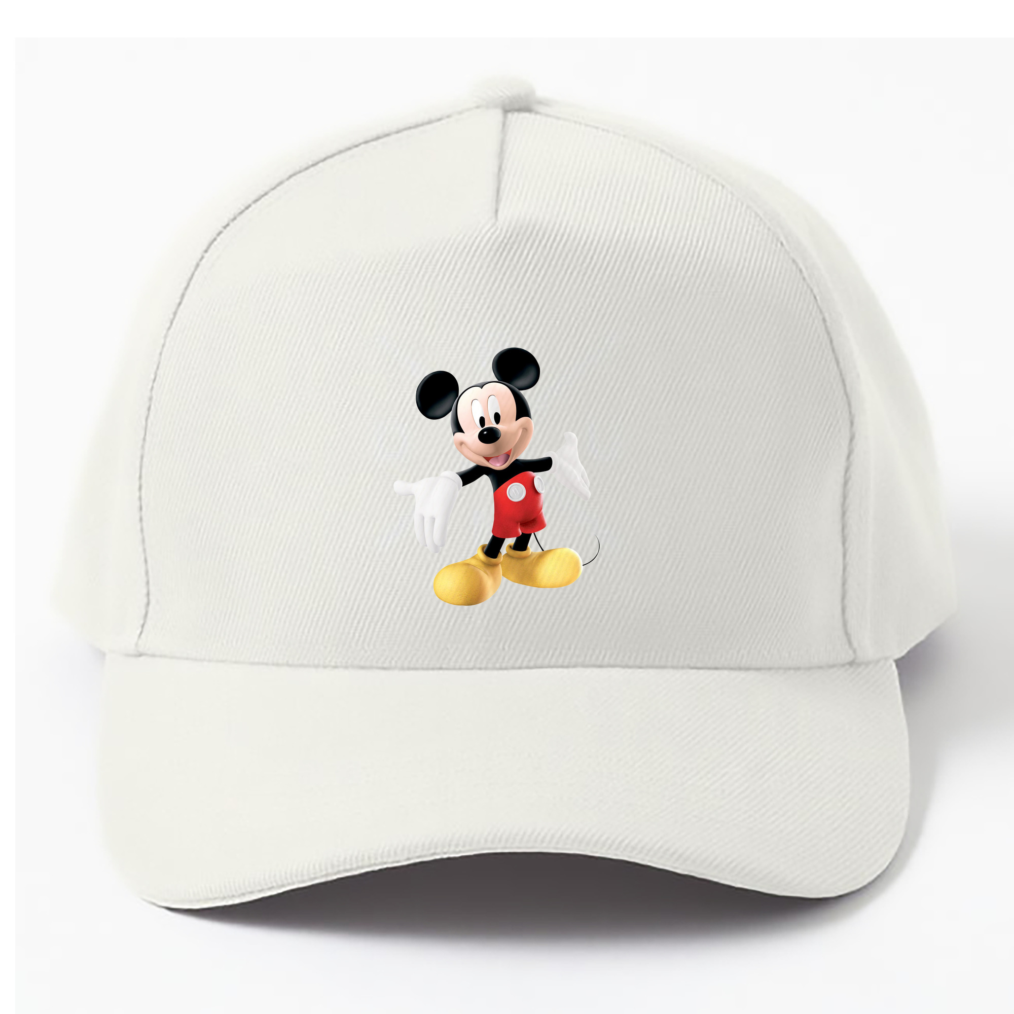 （画像用） ミッキーマウス Mickey Mouse ベースボールキャップ 綿100％ 男女兼用 帽子 スポーツ