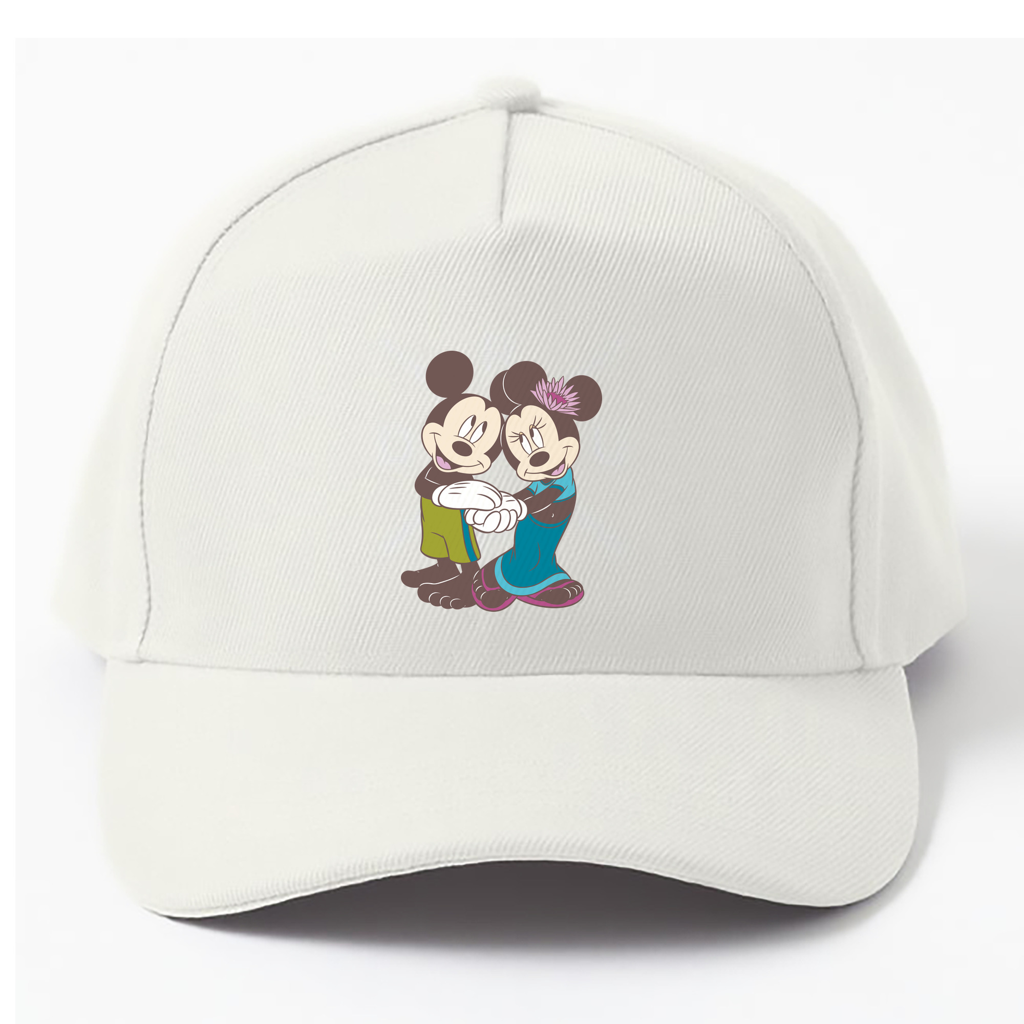 （画像用） ミッキーマウス Mickey Mouse ベースボールキャップ 綿100％ 男女兼用 帽子 スポーツ