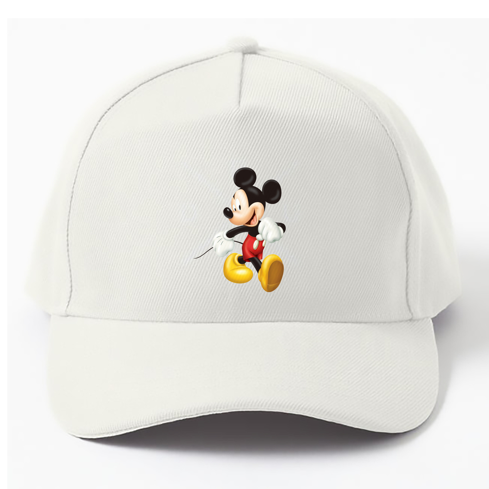 （画像用） ミッキーマウス Mickey Mouse ベースボールキャップ 綿100％ 男女兼用 帽子 スポーツ