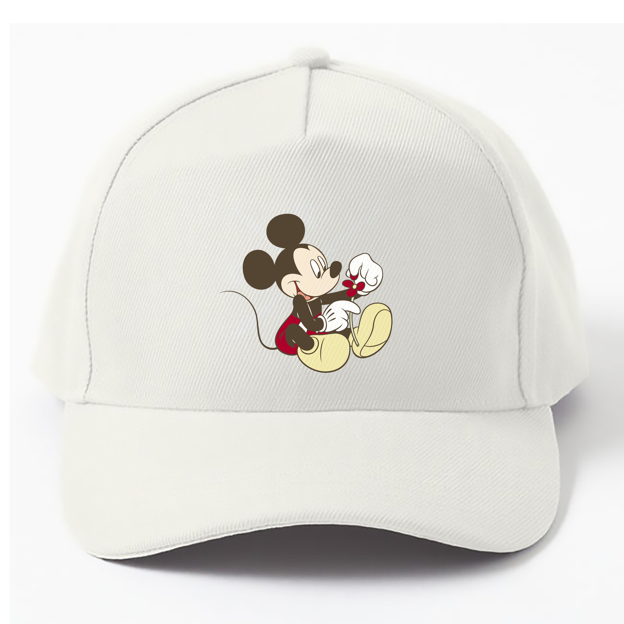 （画像用） ミッキーマウス Mickey Mouse ベースボールキャップ 綿100％ 男女兼用 帽子 スポーツ