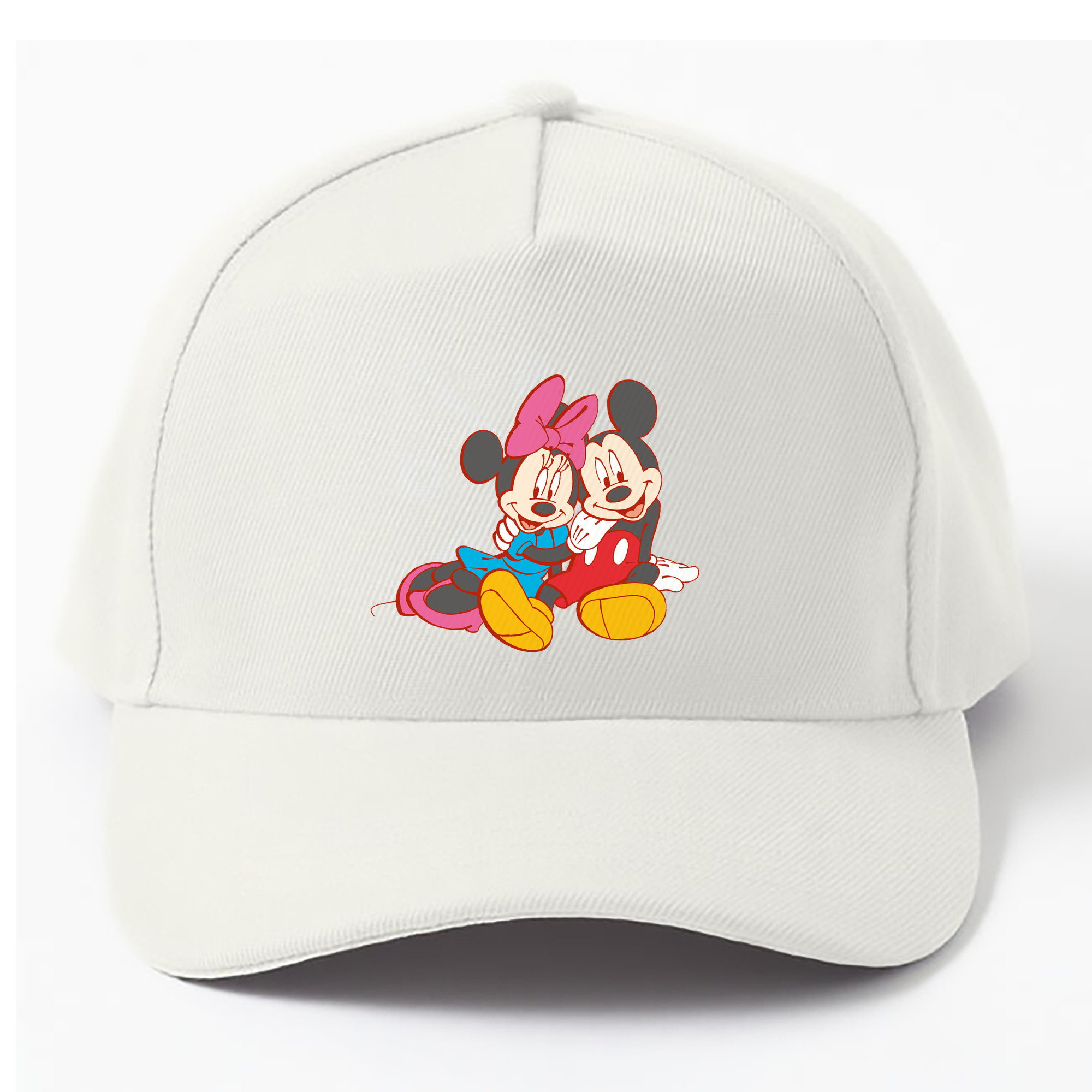（画像用） ミッキーマウス Mickey Mouse ベースボールキャップ 綿100％ 男女兼用 帽子 スポーツ