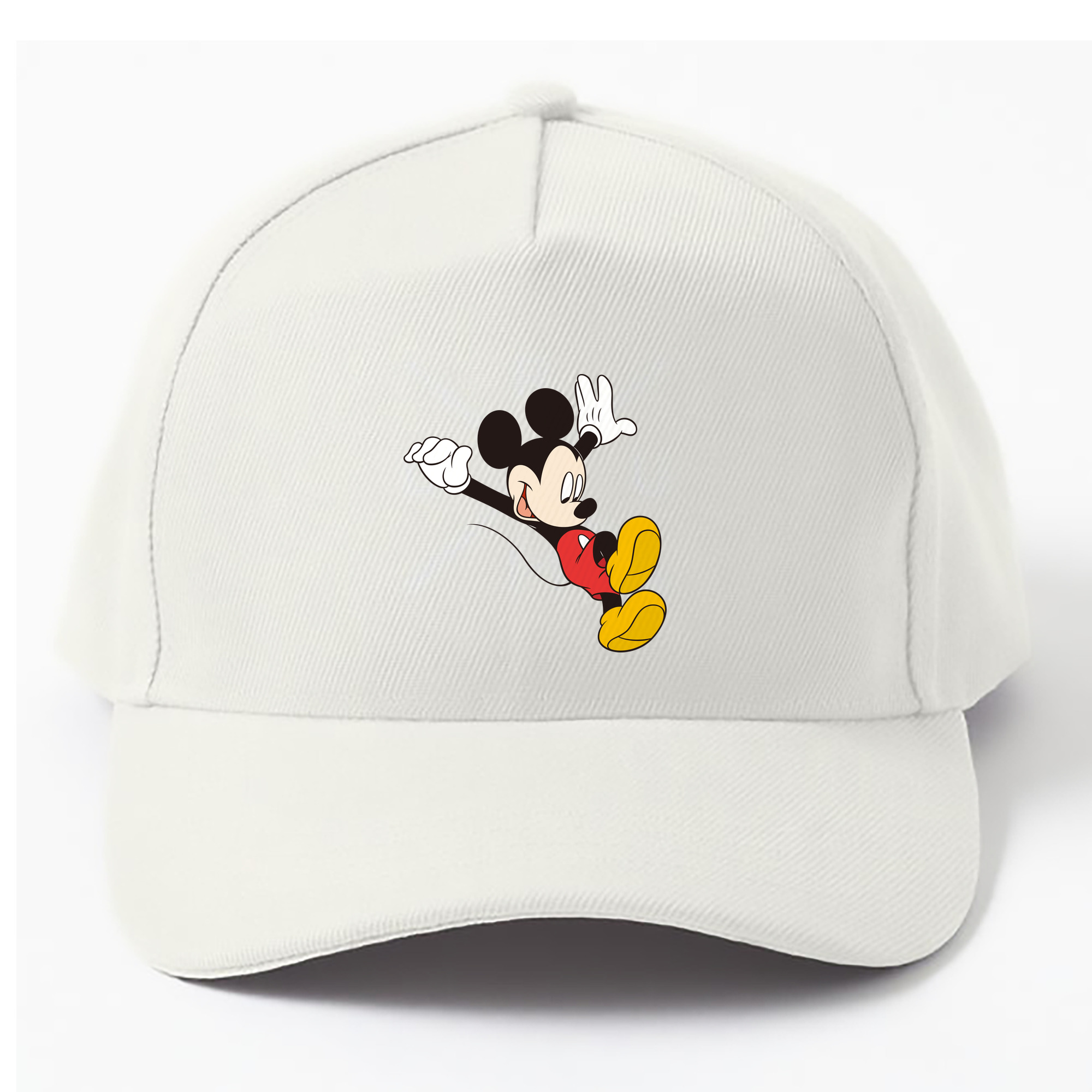 （画像用） ミッキーマウス Mickey Mouse ベースボールキャップ 綿100％ 男女兼用 帽子 スポーツ