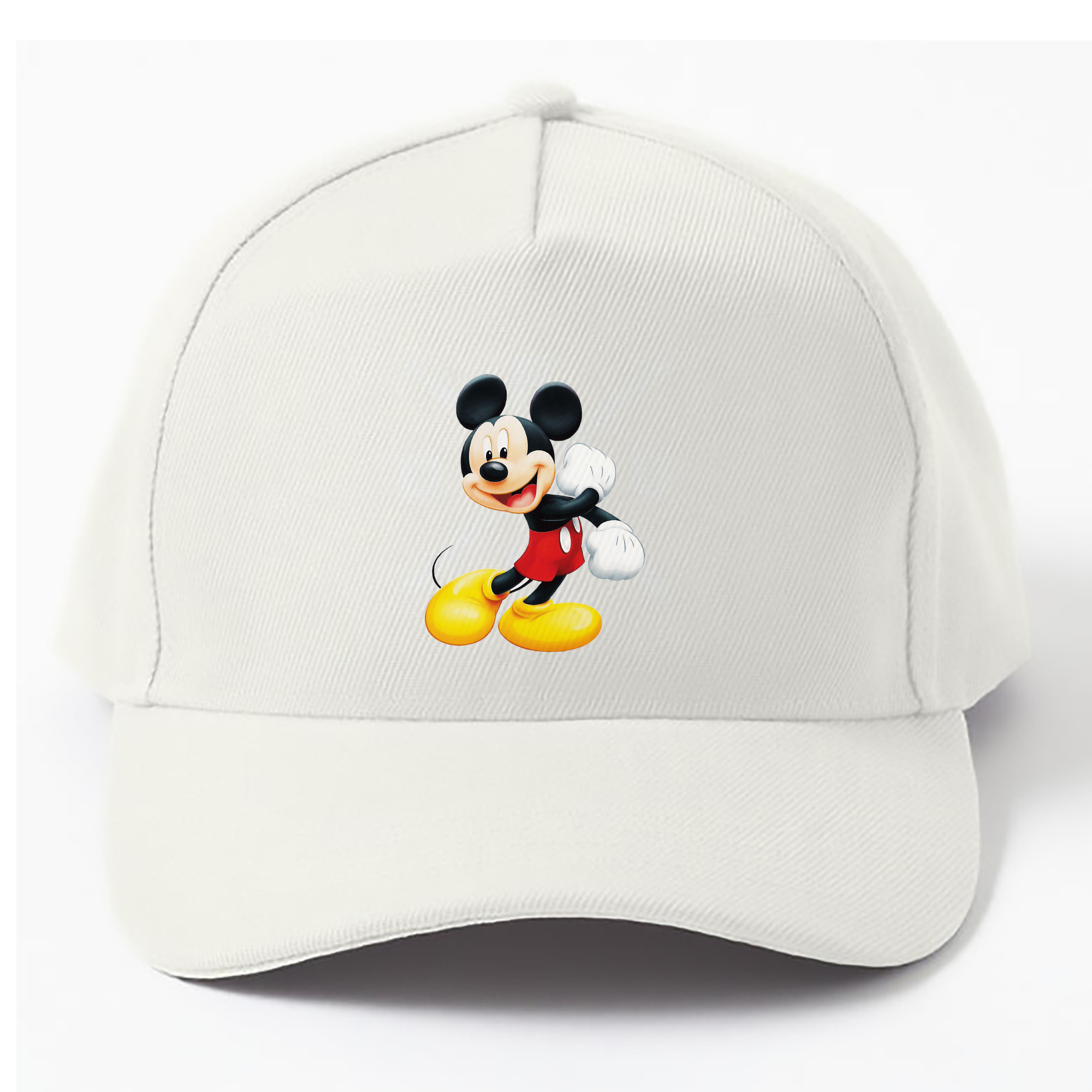 （画像用） ミッキーマウス Mickey Mouse ベースボールキャップ 綿100％ 男女兼用 帽子 スポーツ