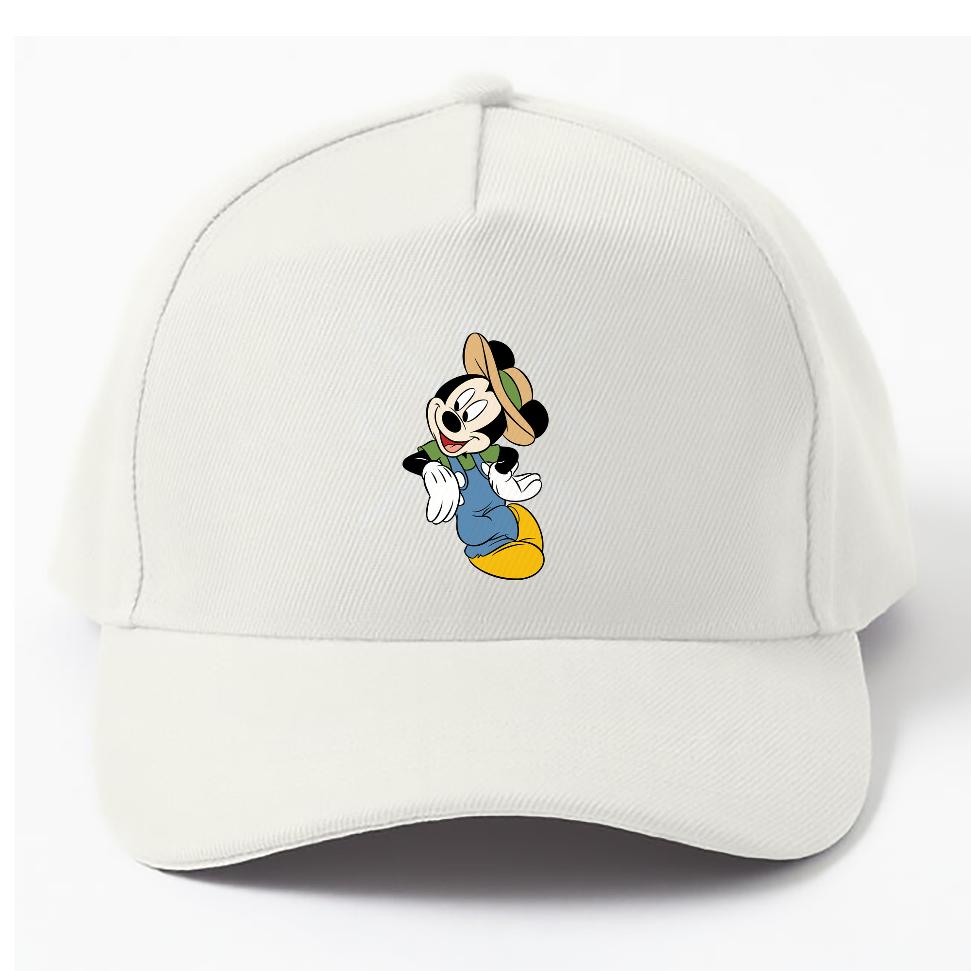（画像用） ミッキーマウス Mickey Mouse ベースボールキャップ 綿100％ 男女兼用 帽子 スポーツ