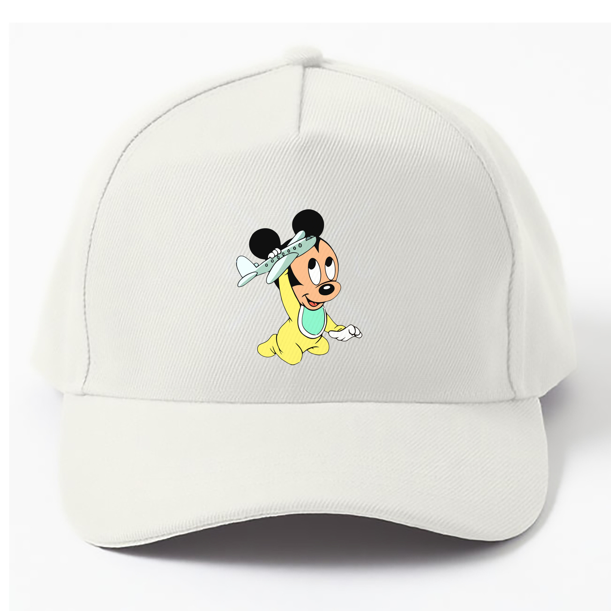 （画像用） ミッキーマウス Mickey Mouse ベースボールキャップ 綿100％ 男女兼用 帽子 スポーツ