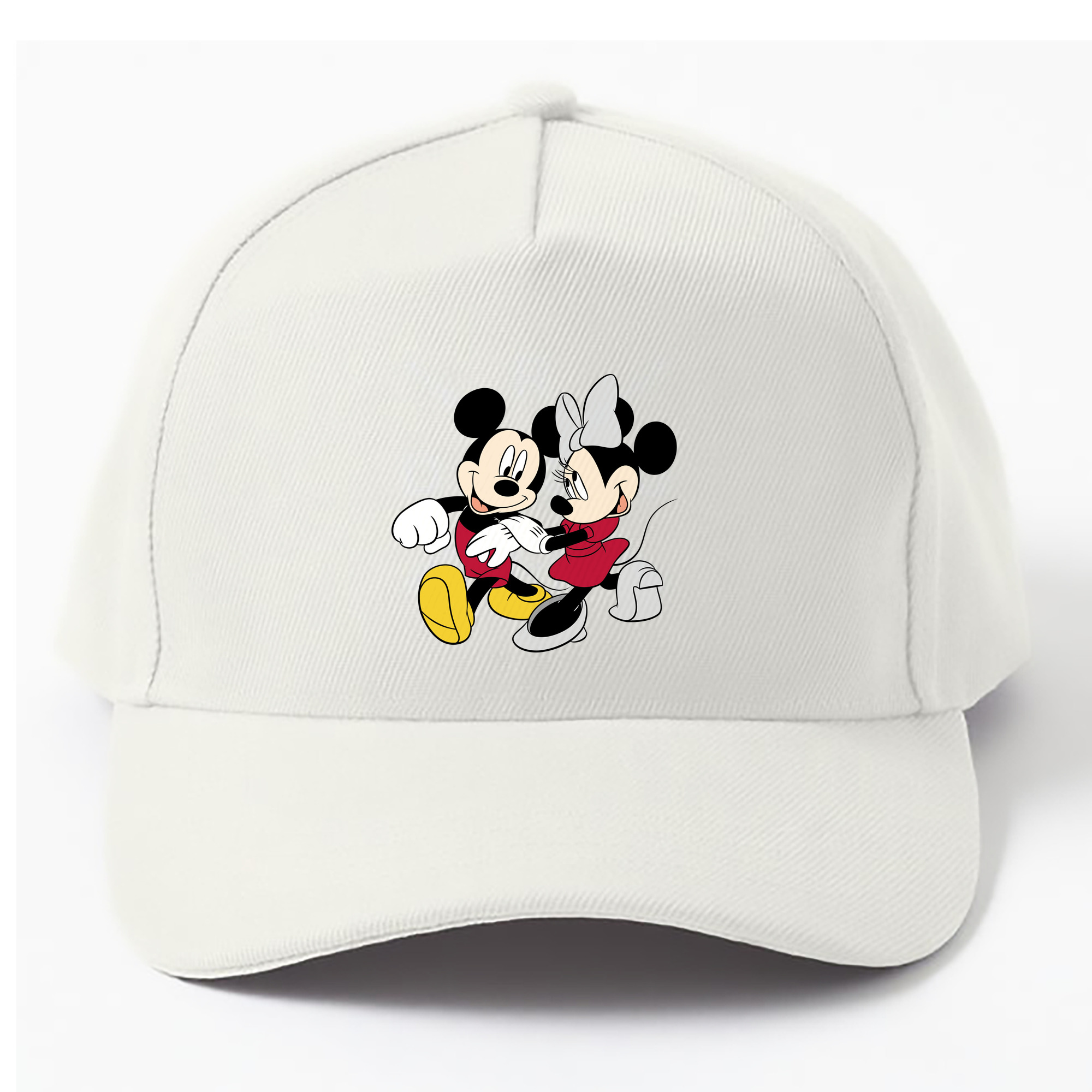（画像用） ミッキーマウス Mickey Mouse ベースボールキャップ 綿100％ 男女兼用 帽子 スポーツ
