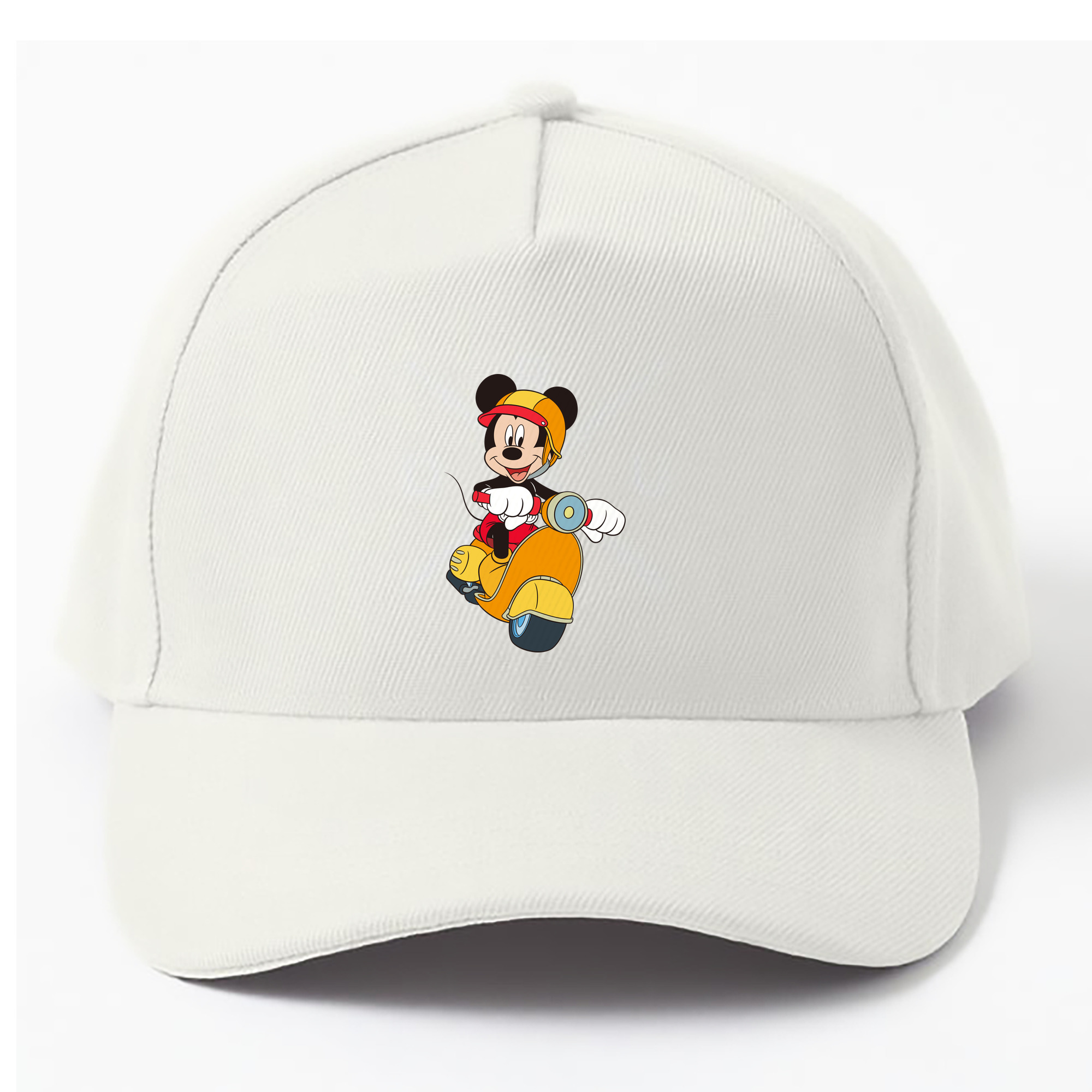 （画像用） ミッキーマウス Mickey Mouse ベースボールキャップ 綿100％ 男女兼用 帽子 スポーツ