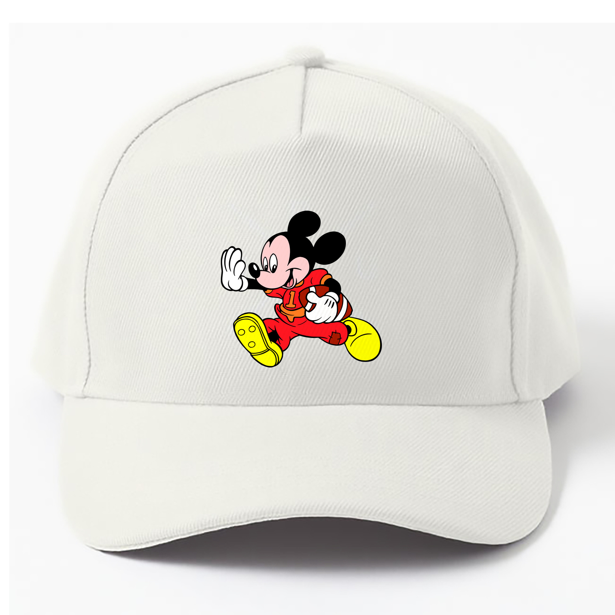（画像用） ミッキーマウス Mickey Mouse ベースボールキャップ 綿100％ 男女兼用 帽子 スポーツ