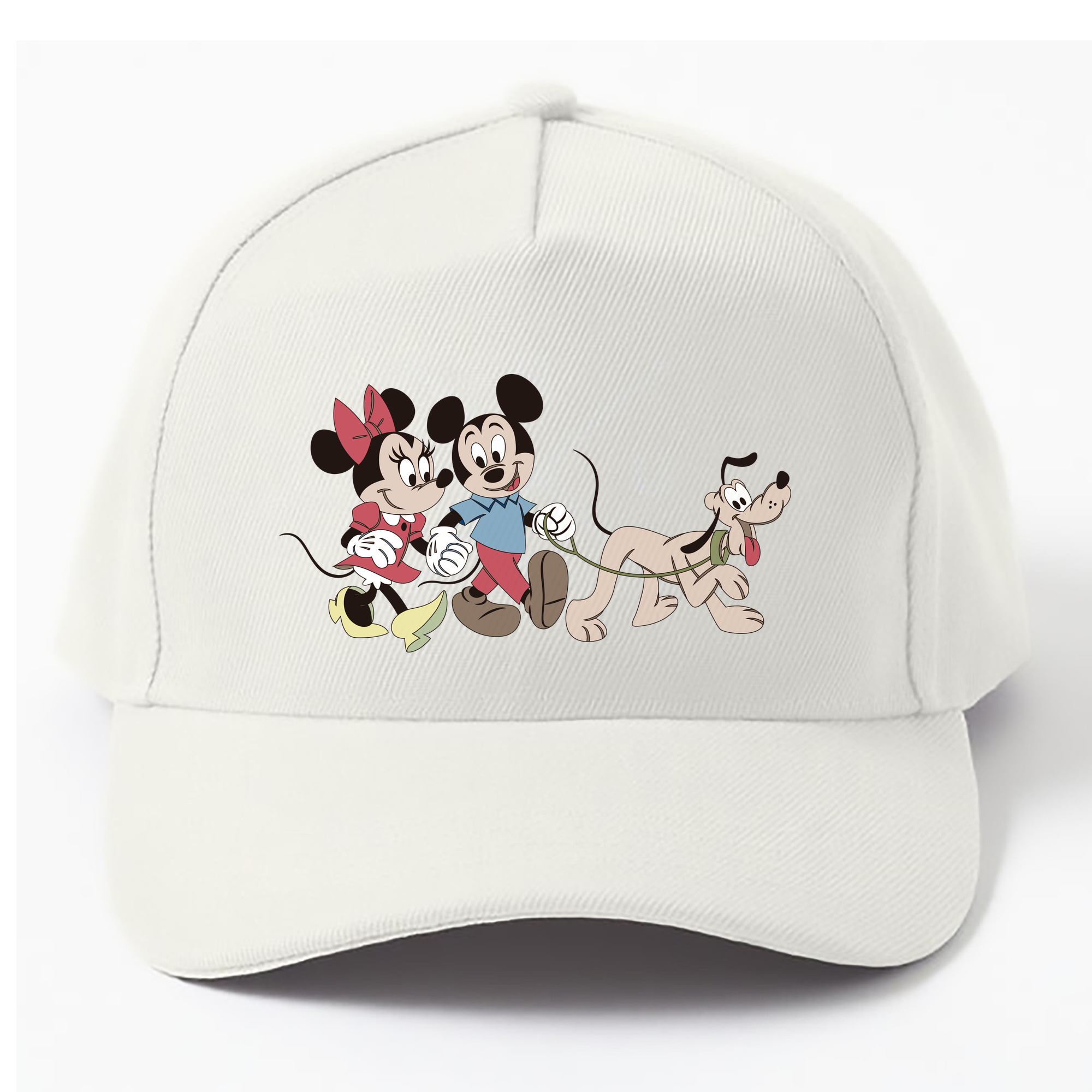 （画像用） ミッキーマウス Mickey Mouse ベースボールキャップ 綿100％ 男女兼用 帽子 スポーツ