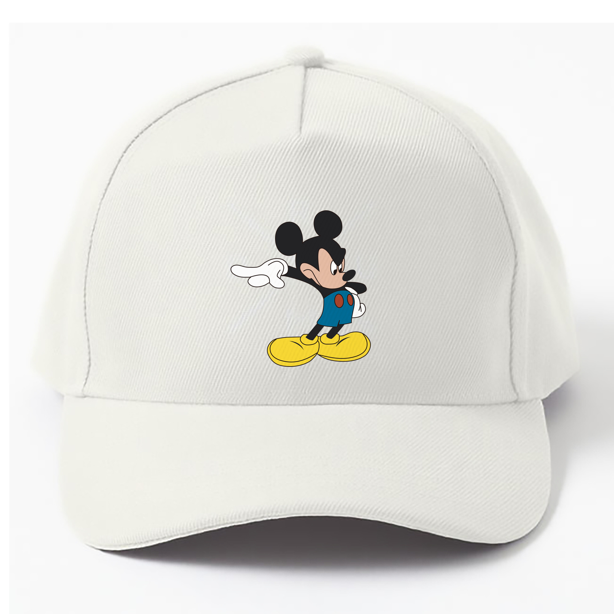 （画像用） ミッキーマウス Mickey Mouse ベースボールキャップ 綿100％ 男女兼用 帽子 スポーツ
