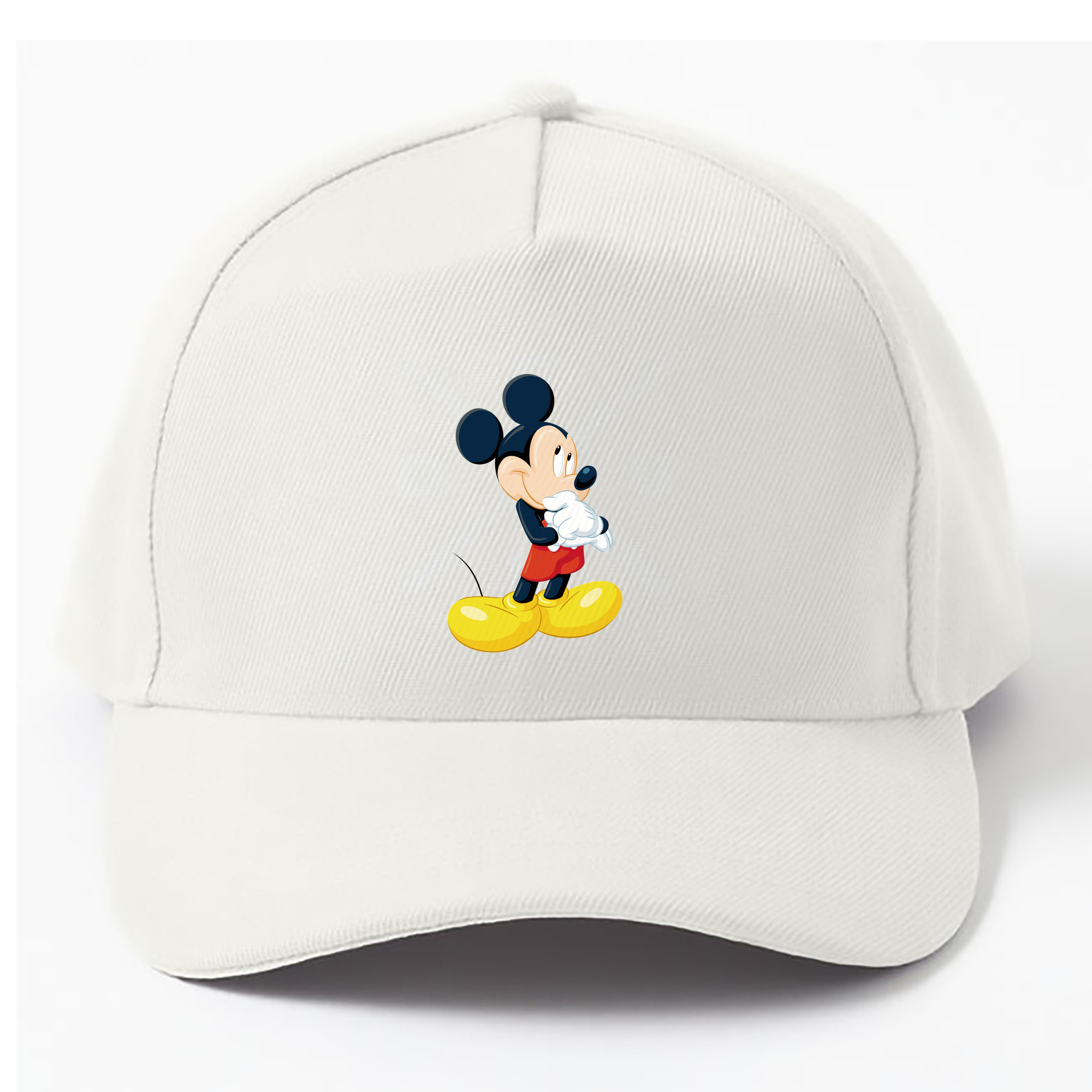 （画像用） ミッキーマウス Mickey Mouse ベースボールキャップ 綿100％ 男女兼用 帽子 スポーツ