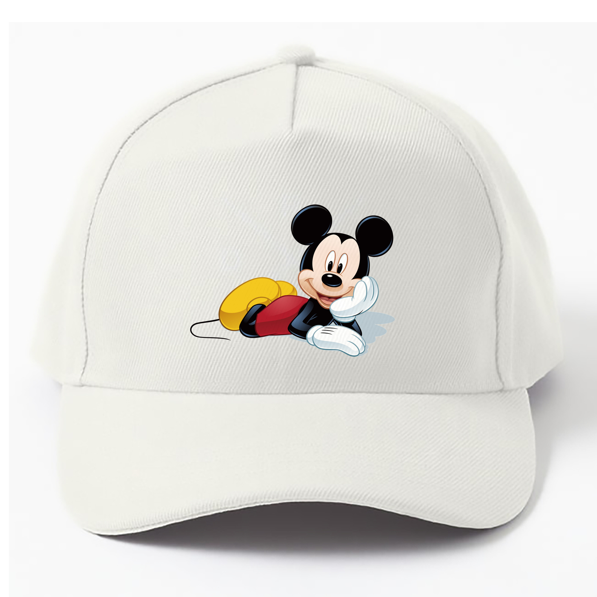 （画像用） ミッキーマウス Mickey Mouse ベースボールキャップ 綿100％ 男女兼用 帽子 スポーツ