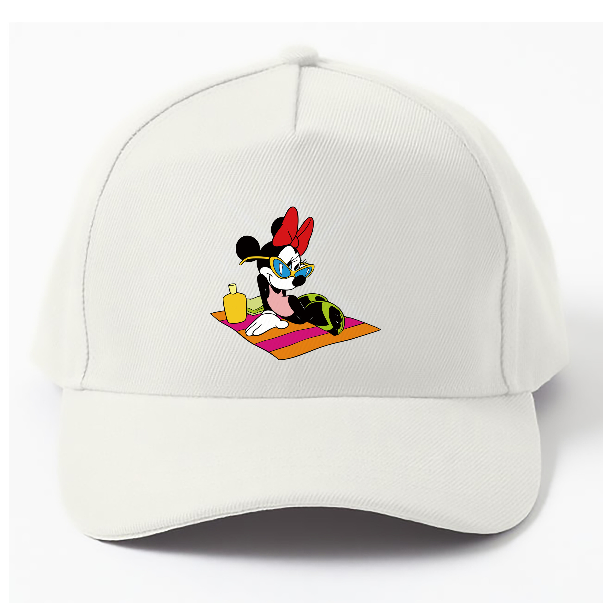 （画像用） ミッキーマウス Mickey Mouse ベースボールキャップ 綿100％ 男女兼用 帽子 スポーツ