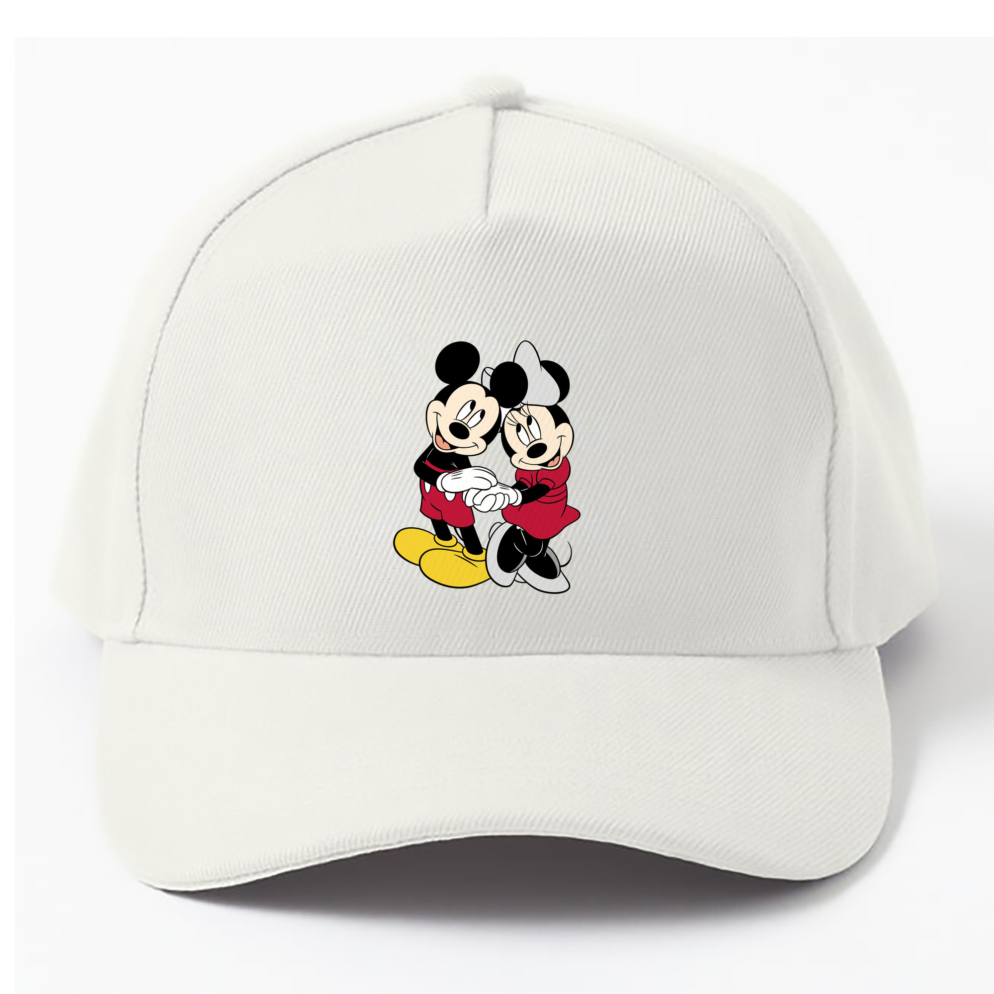 （画像用） ミッキーマウス Mickey Mouse ベースボールキャップ 綿100％ 男女兼用 帽子 スポーツ