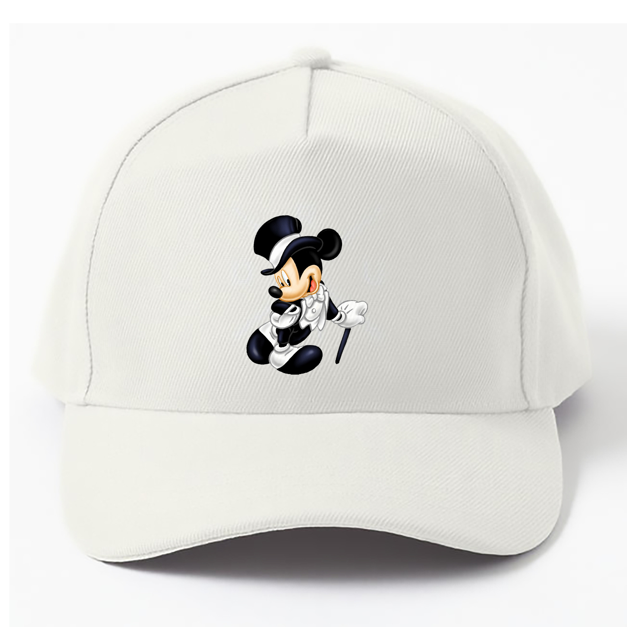 （画像用） ミッキーマウス Mickey Mouse ベースボールキャップ 綿100％ 男女兼用 帽子 スポーツ