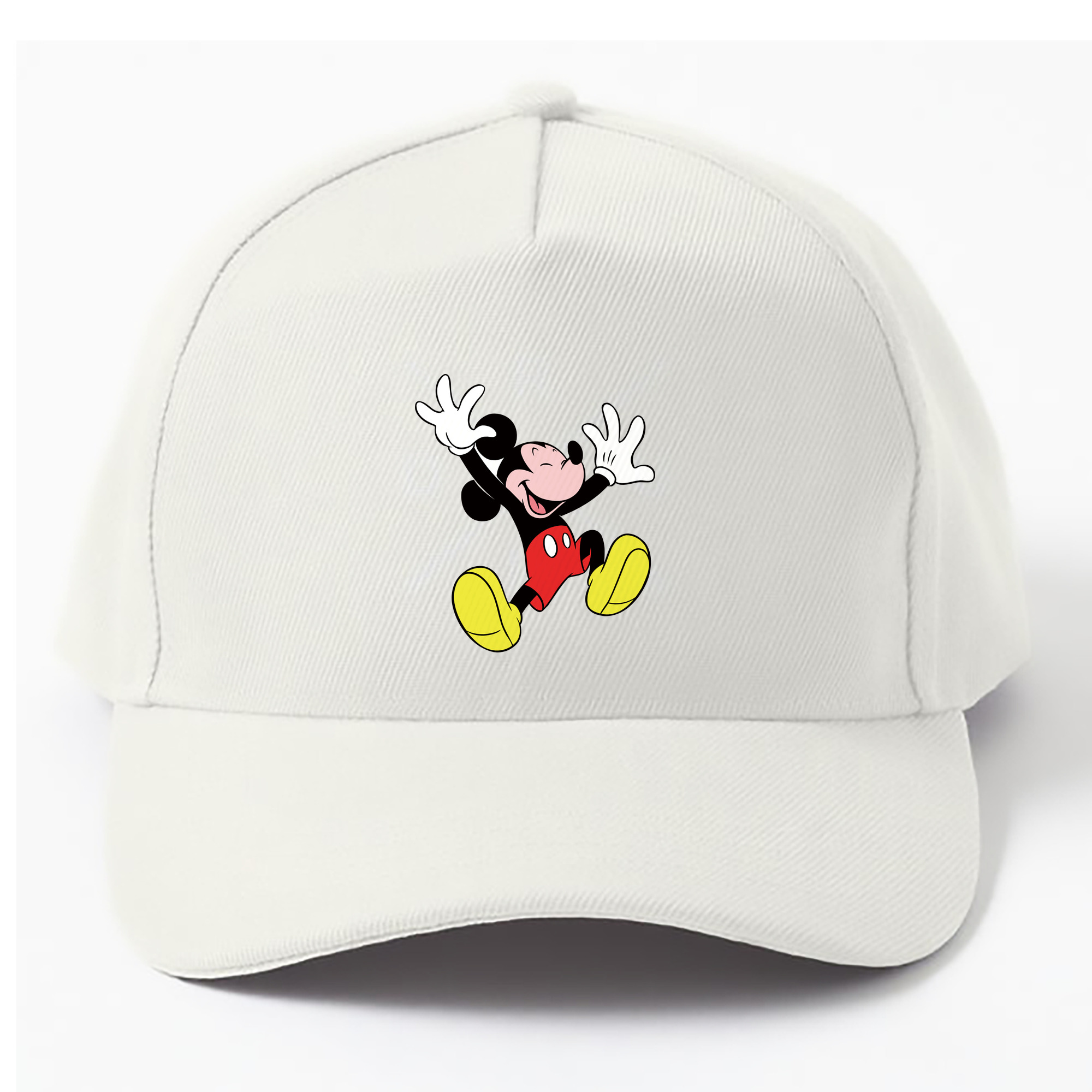 （画像用） ミッキーマウス Mickey Mouse ベースボールキャップ 綿100％ 男女兼用 帽子 スポーツ