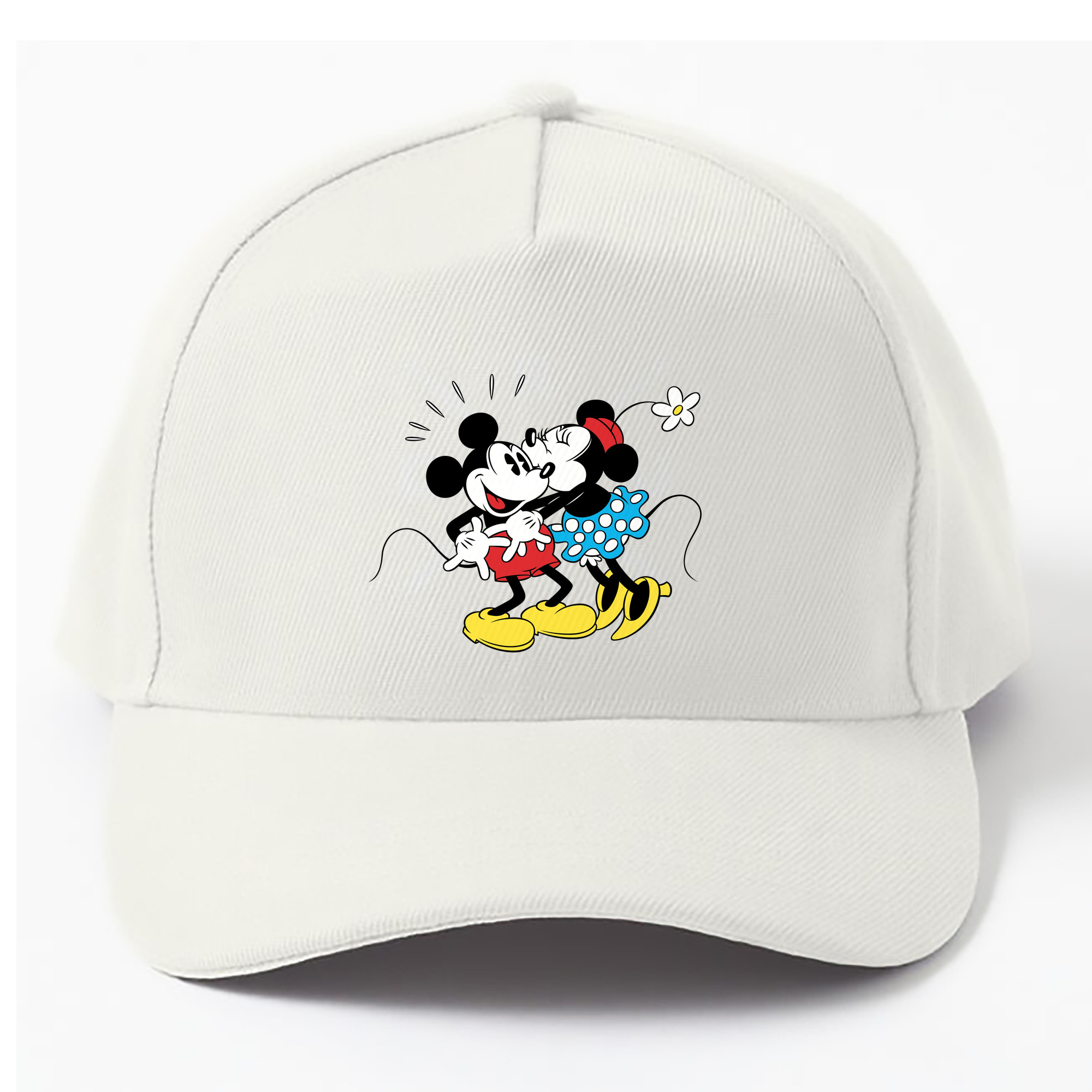（画像用） ミッキーマウス Mickey Mouse ベースボールキャップ 綿100％ 男女兼用 帽子 スポーツ