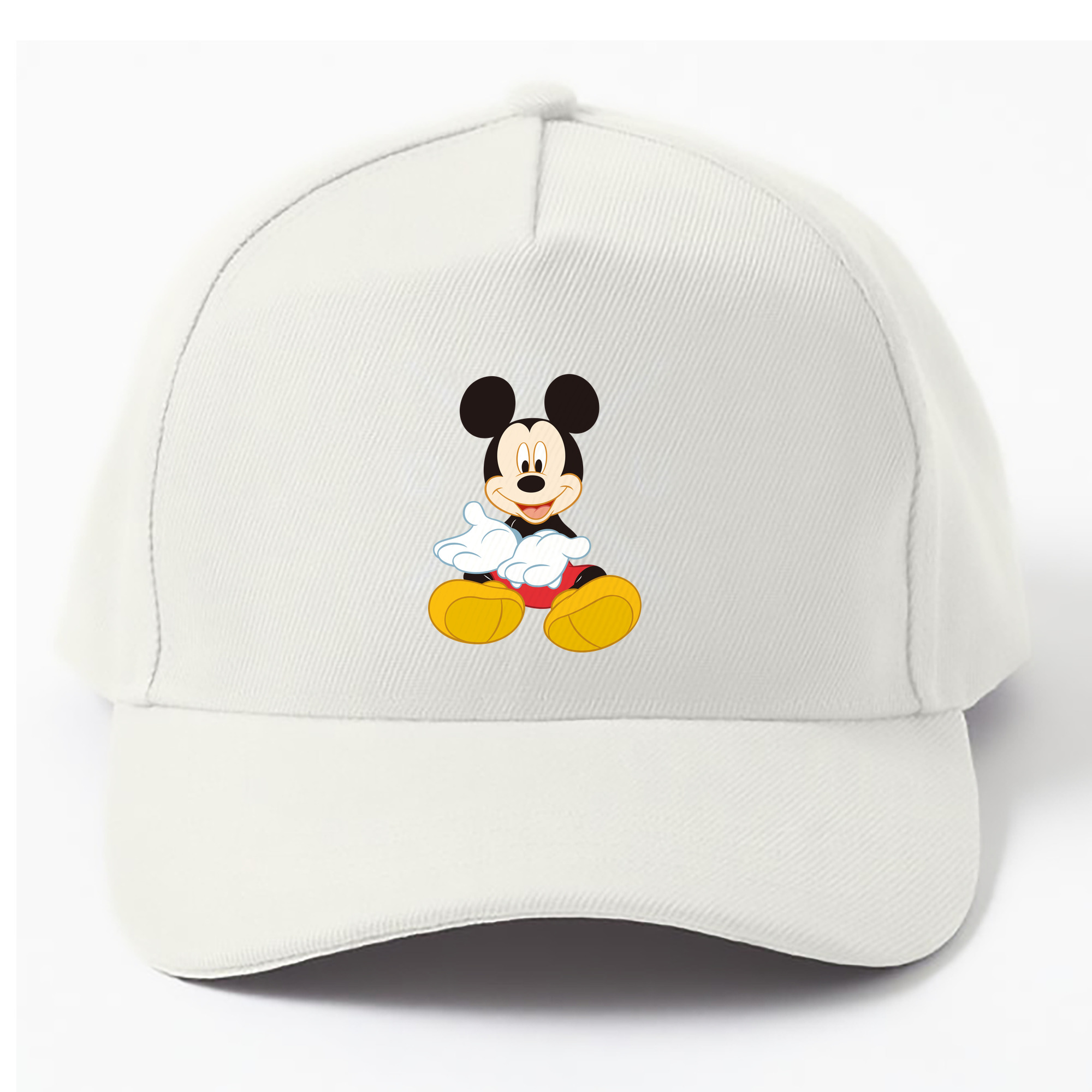 （画像用） ミッキーマウス Mickey Mouse ベースボールキャップ 綿100％ 男女兼用 帽子 スポーツ