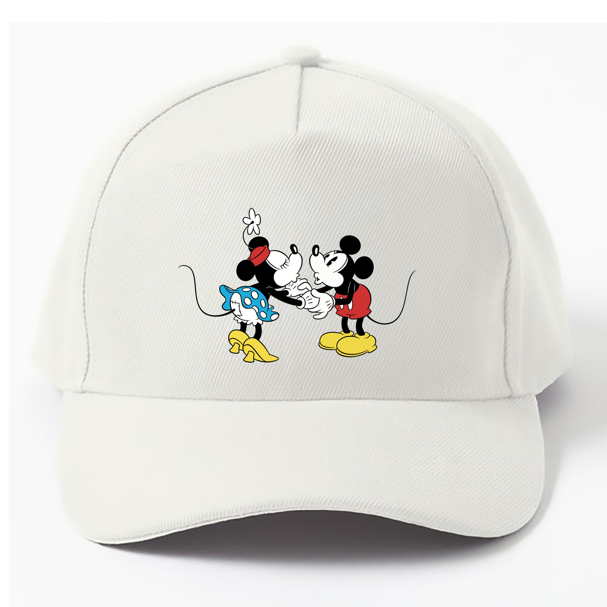 （画像用） ミッキーマウス Mickey Mouse ベースボールキャップ 綿100％ 男女兼用 帽子 スポーツ