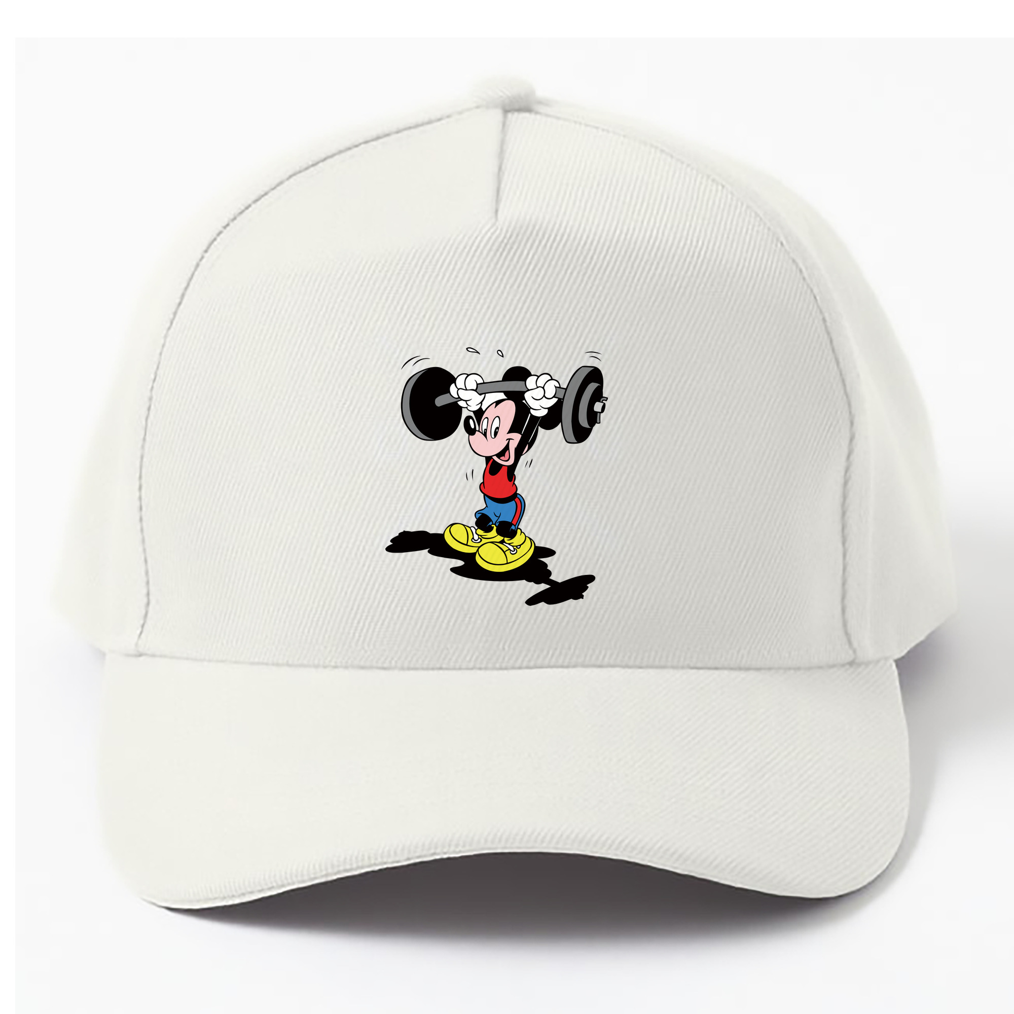 （画像用） ミッキーマウス Mickey Mouse ベースボールキャップ 綿100％ 男女兼用 帽子 スポーツ