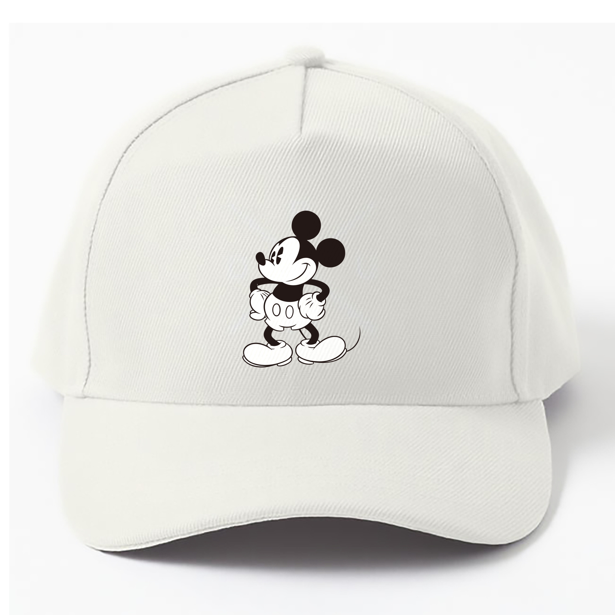 （画像用） ミッキーマウス Mickey Mouse ベースボールキャップ 綿100％ 男女兼用 帽子 スポーツ