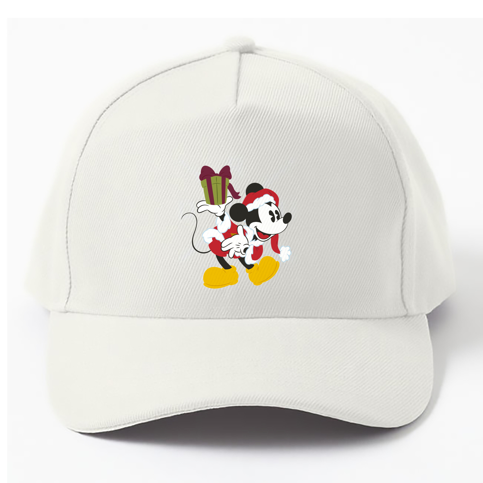 （画像用） ミッキーマウス Mickey Mouse ベースボールキャップ 綿100％ 男女兼用 帽子 スポーツ