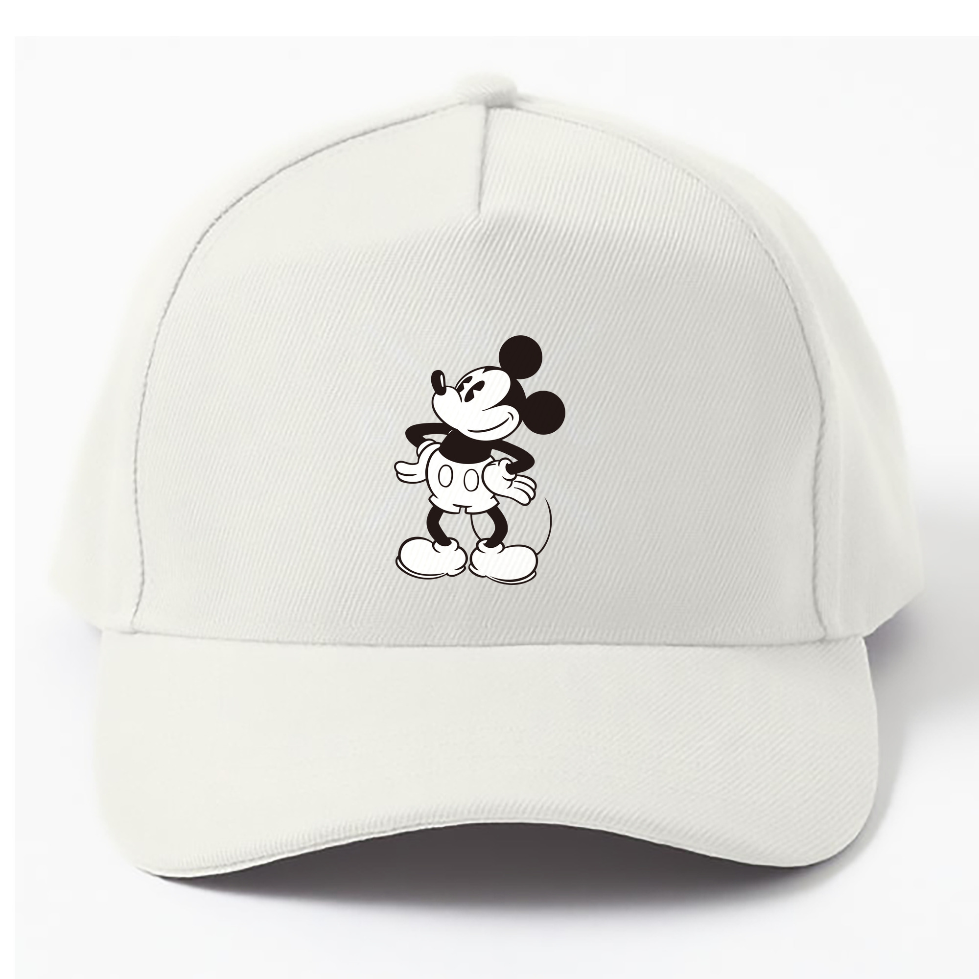 （画像用） ミッキーマウス Mickey Mouse ベースボールキャップ 綿100％ 男女兼用 帽子 スポーツ