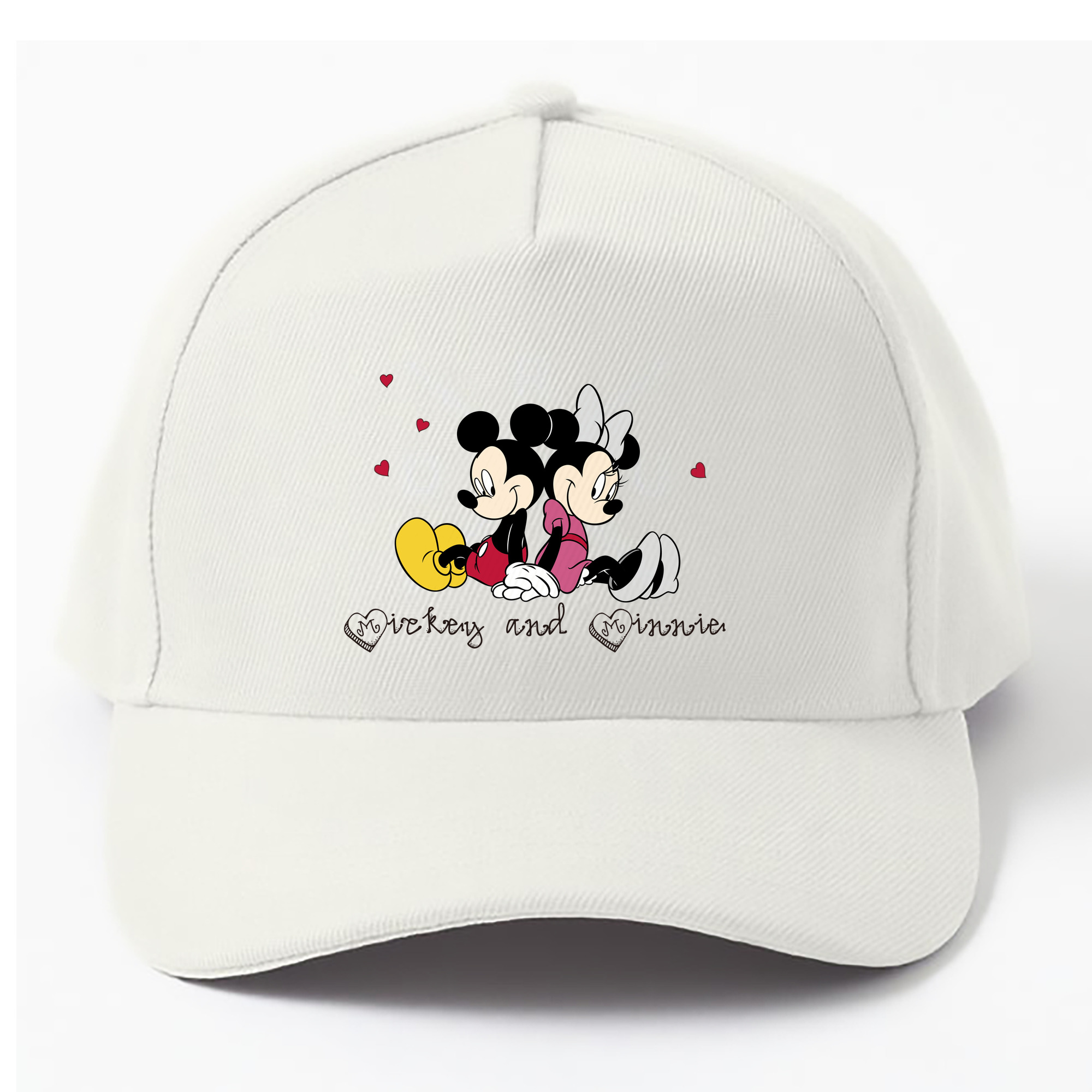 （画像用） ミッキーマウス Mickey Mouse ベースボールキャップ 綿100％ 男女兼用 帽子 スポーツ