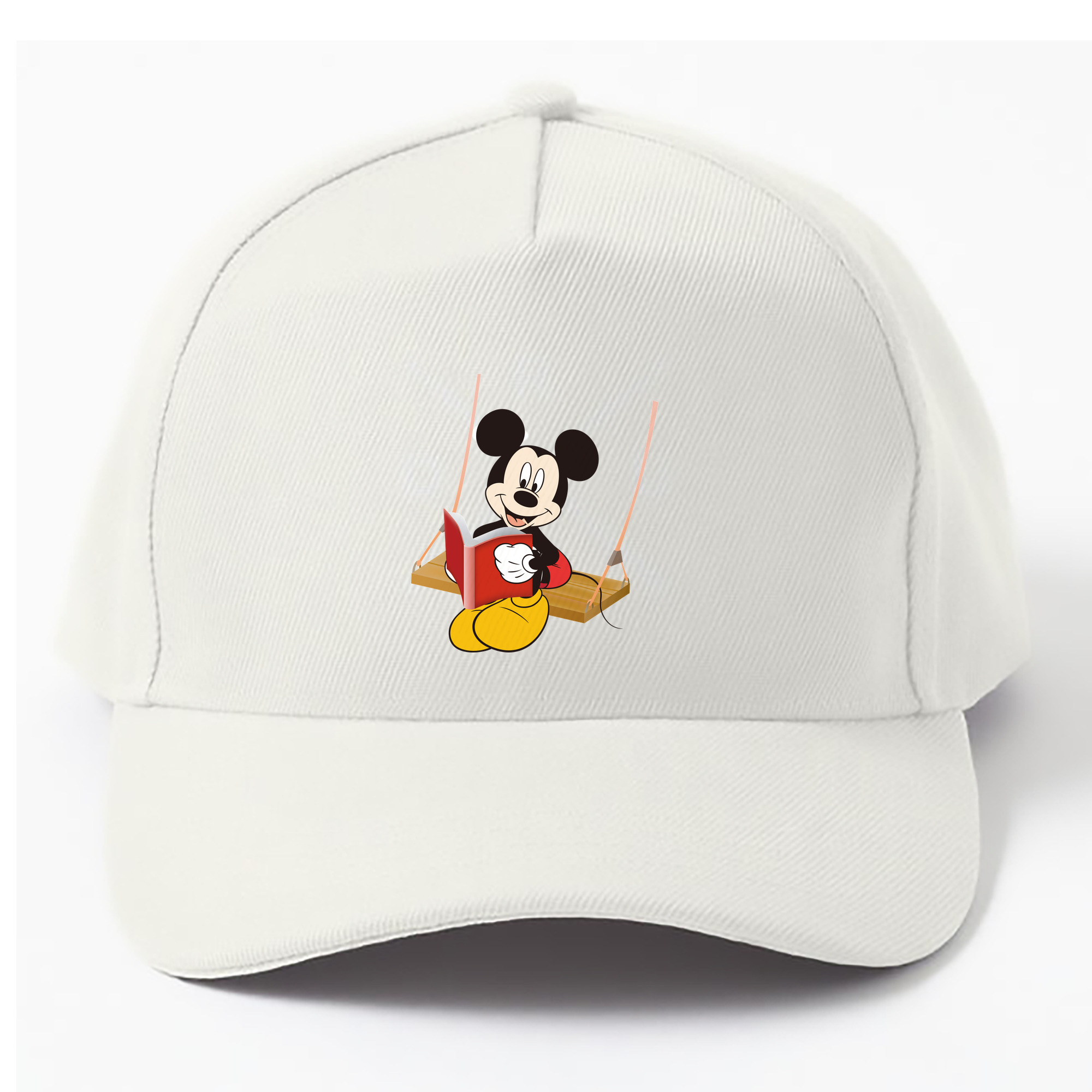 （画像用） ミッキーマウス Mickey Mouse ベースボールキャップ 綿100％ 男女兼用 帽子 スポーツ