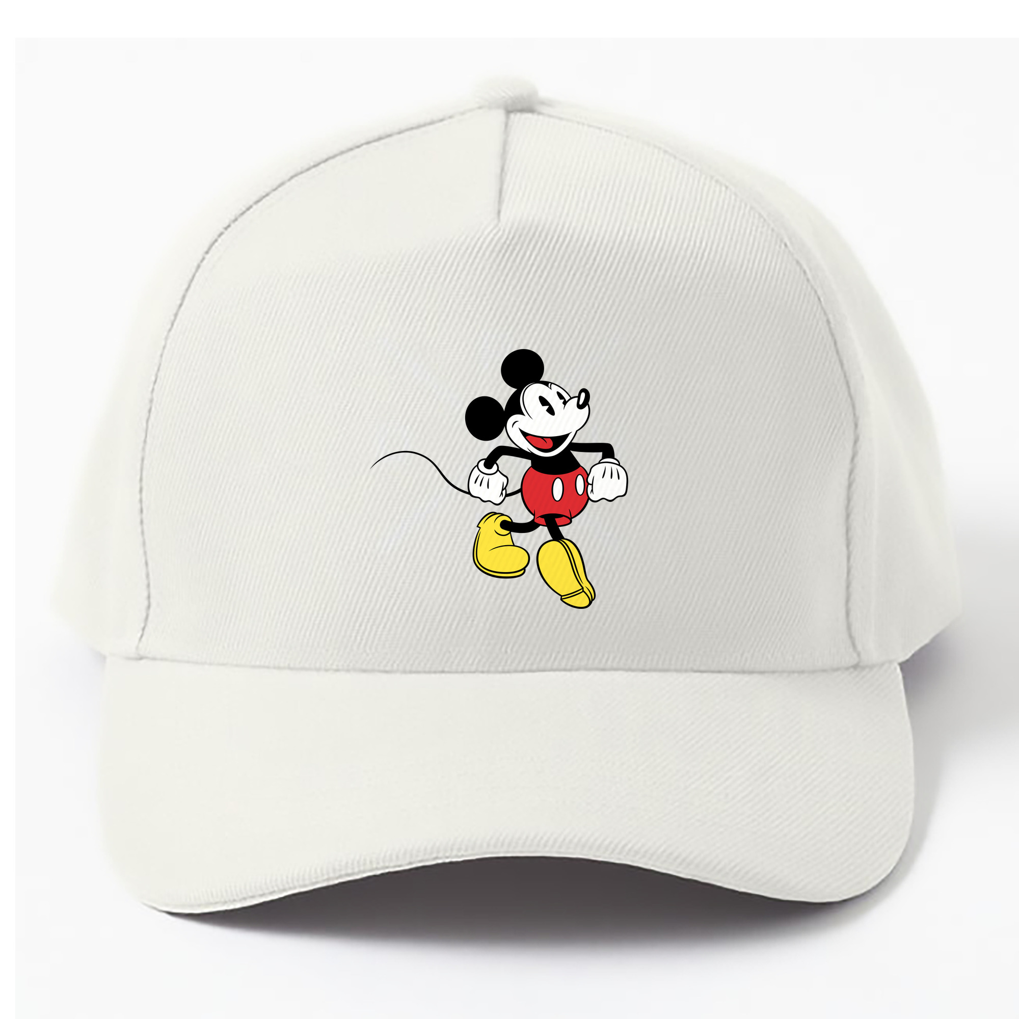 （画像用） ミッキーマウス Mickey Mouse ベースボールキャップ 綿100％ 男女兼用 帽子 スポーツ