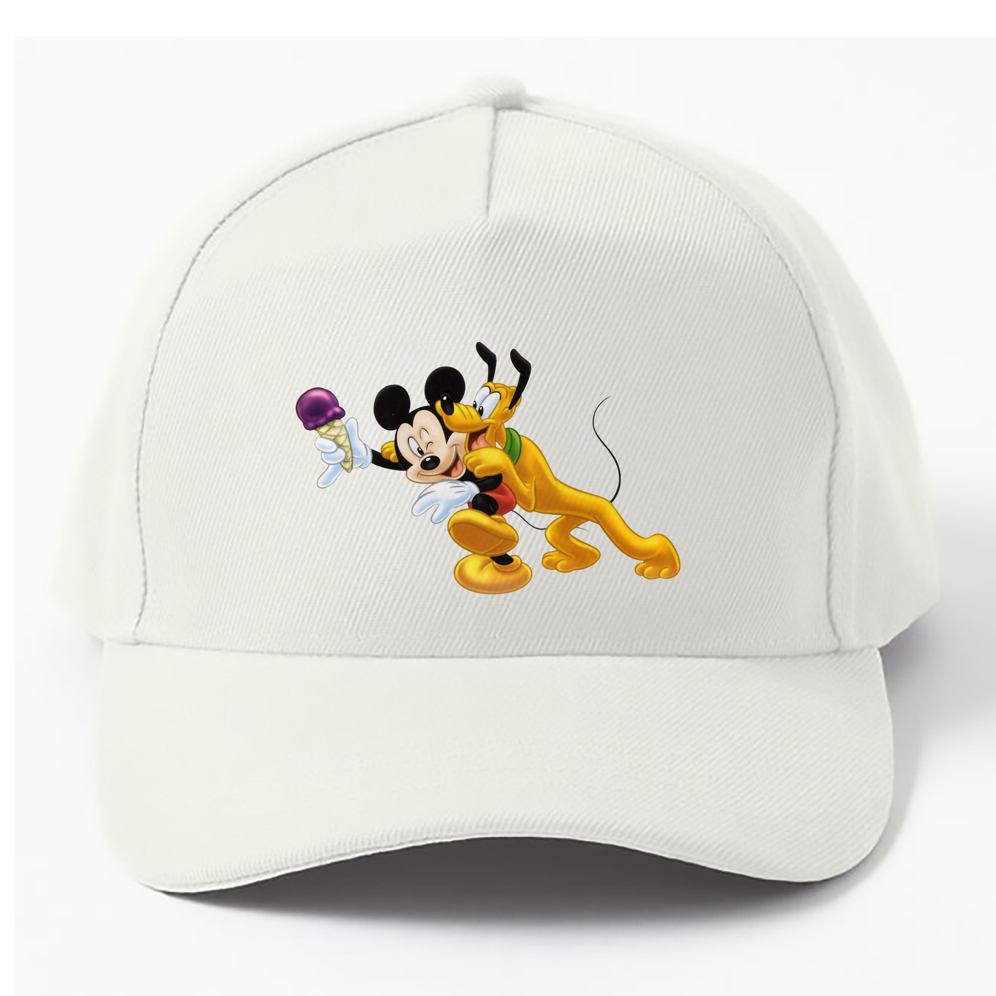 （画像用） ミッキーマウス Mickey Mouse ベースボールキャップ 綿100％ 男女兼用 帽子 スポーツ