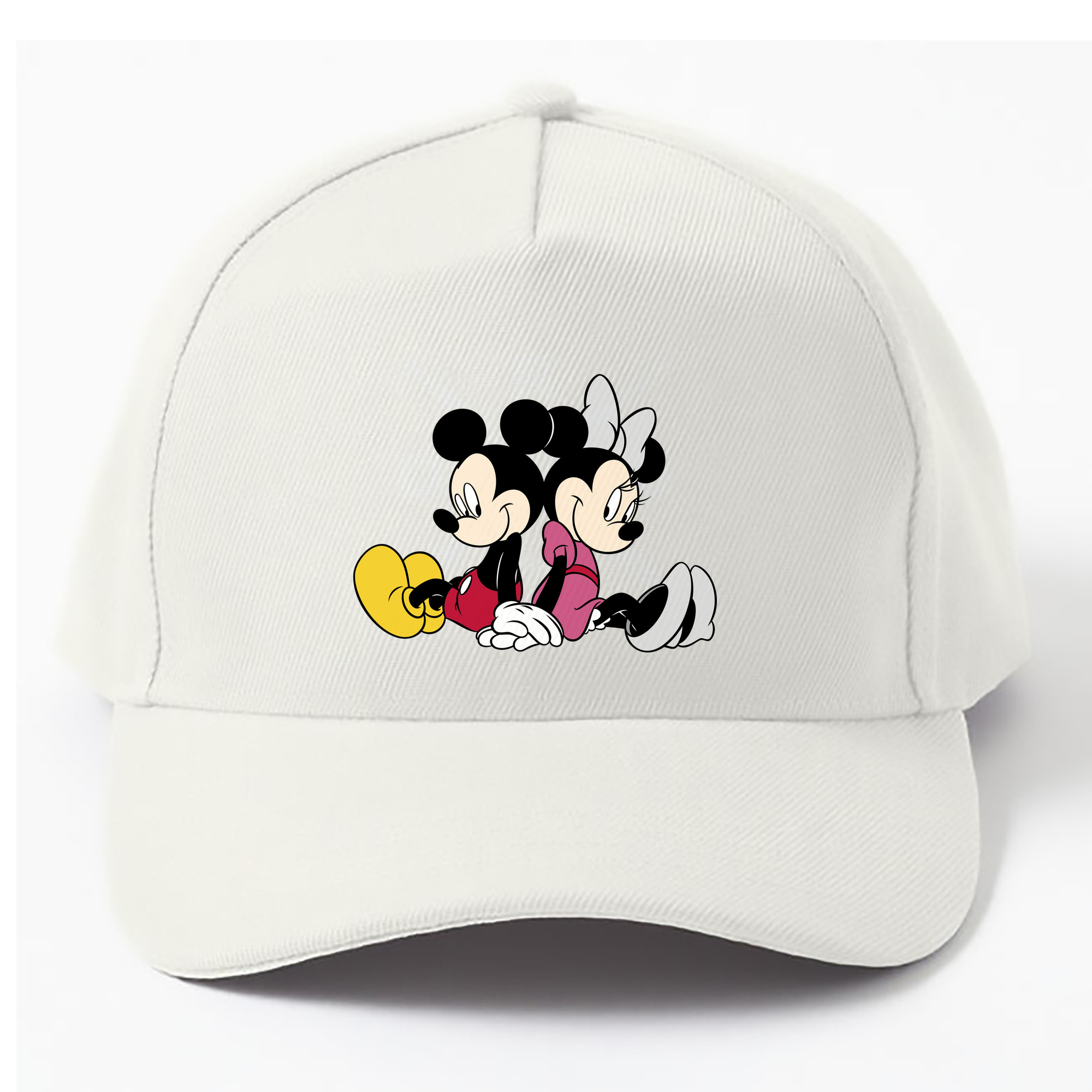 （画像用） ミッキーマウス Mickey Mouse ベースボールキャップ 綿100％ 男女兼用 帽子 スポーツ