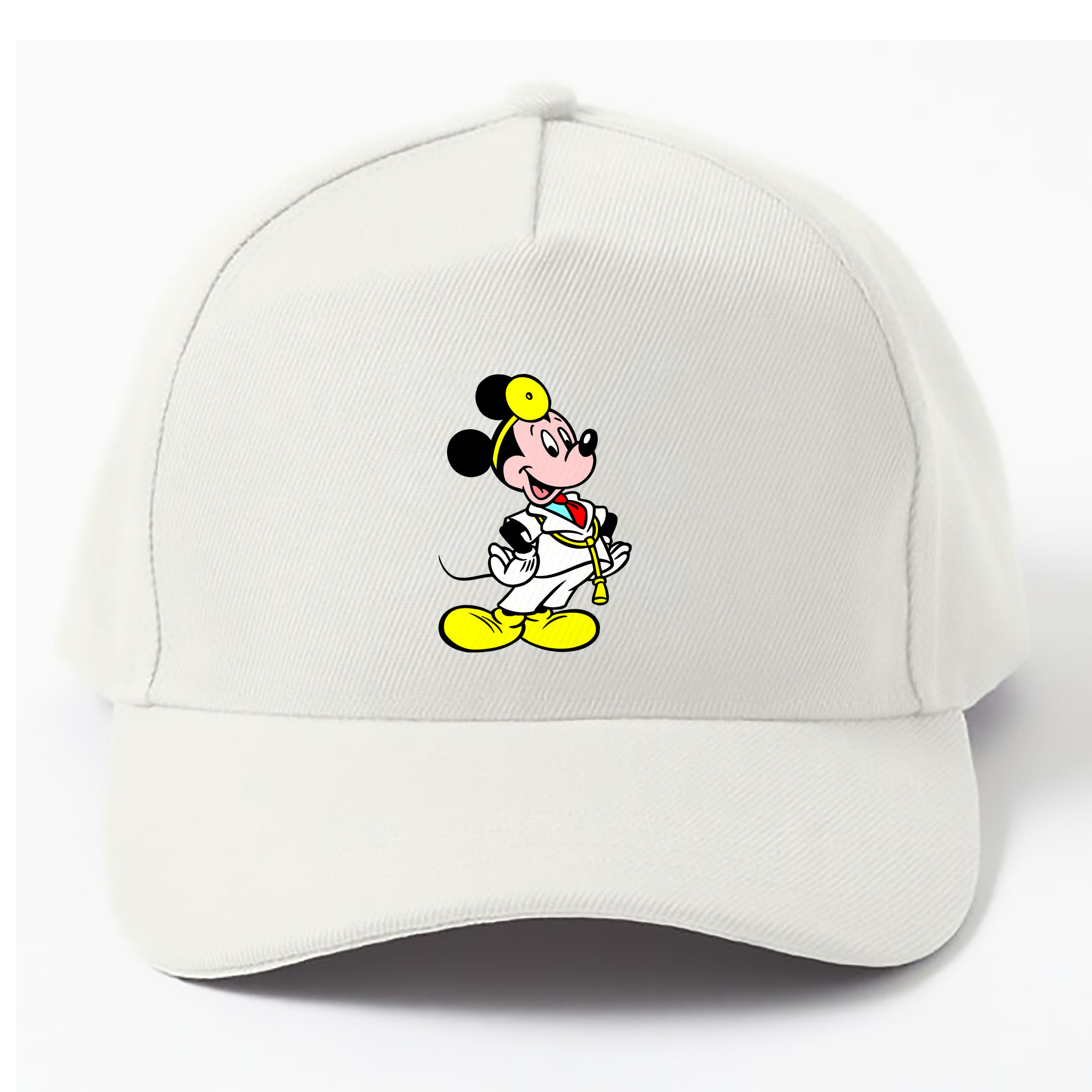 （画像用） ミッキーマウス Mickey Mouse ベースボールキャップ 綿100％ 男女兼用 帽子 スポーツ