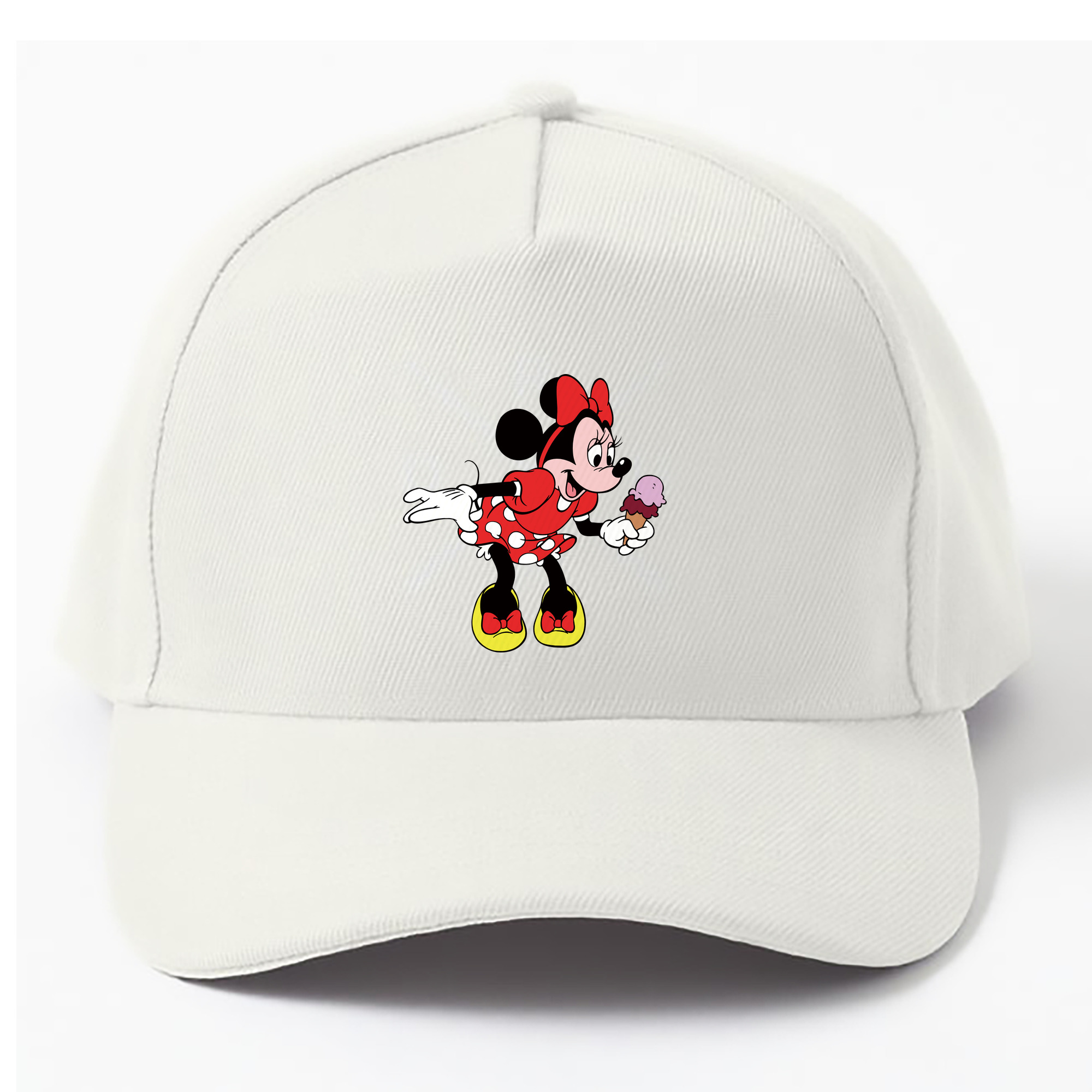 （画像用） ミッキーマウス Mickey Mouse ベースボールキャップ 綿100％ 男女兼用 帽子 スポーツ