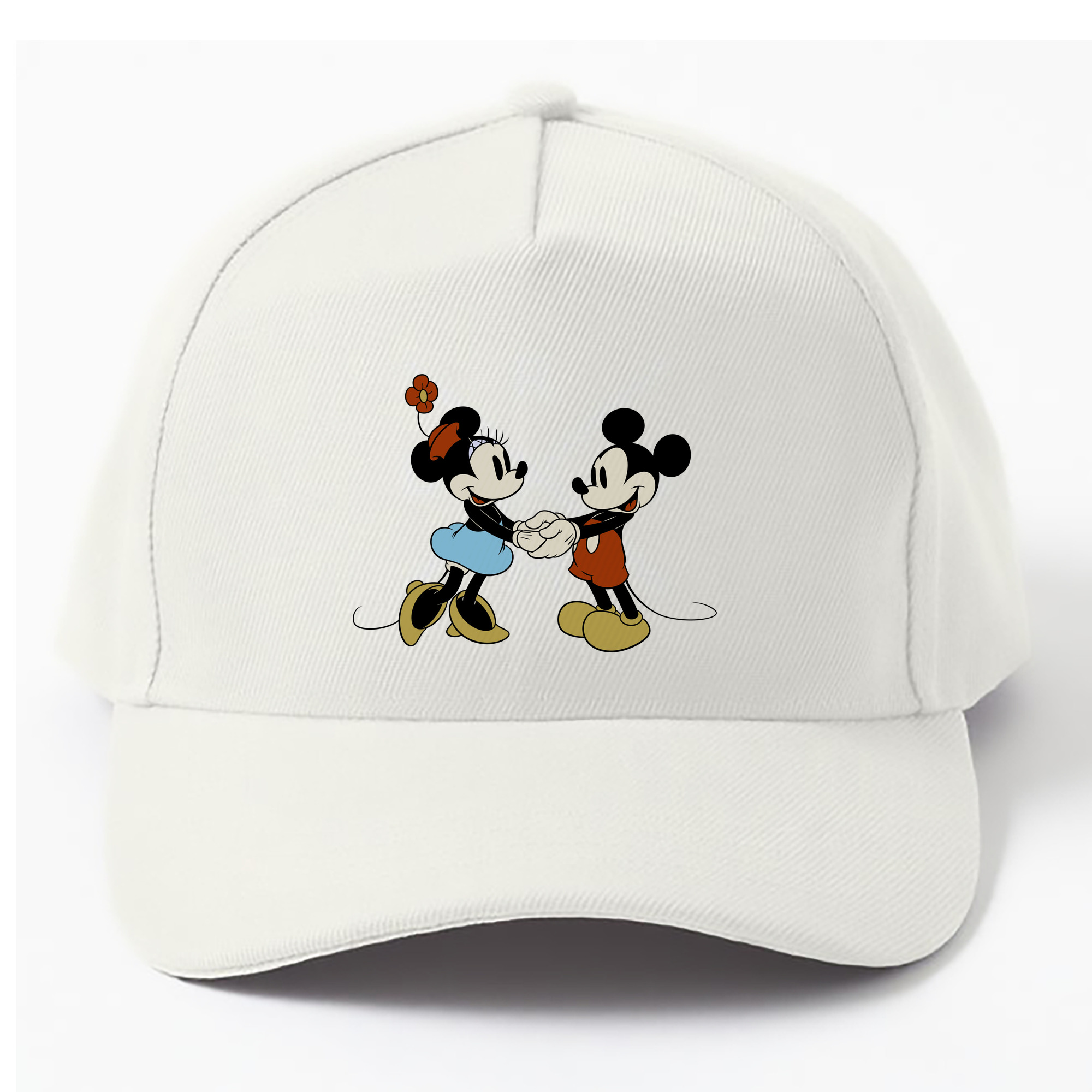（画像用） ミッキーマウス Mickey Mouse ベースボールキャップ 綿100％ 男女兼用 帽子 スポーツ