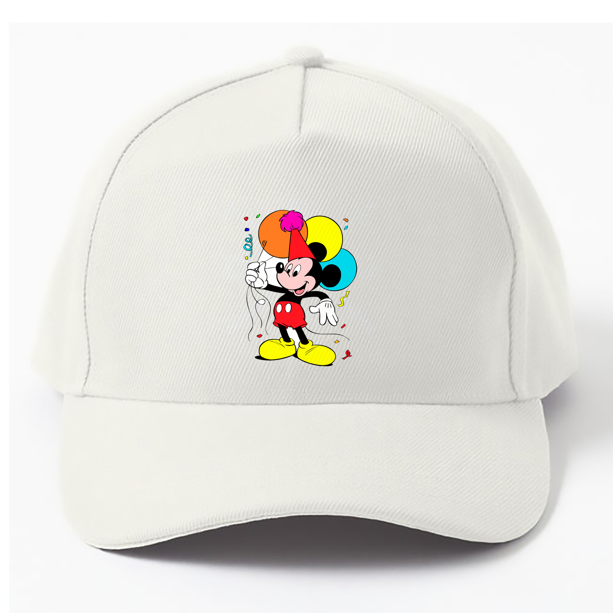 （画像用） ミッキーマウス Mickey Mouse ベースボールキャップ 綿100％ 男女兼用 帽子 スポーツ