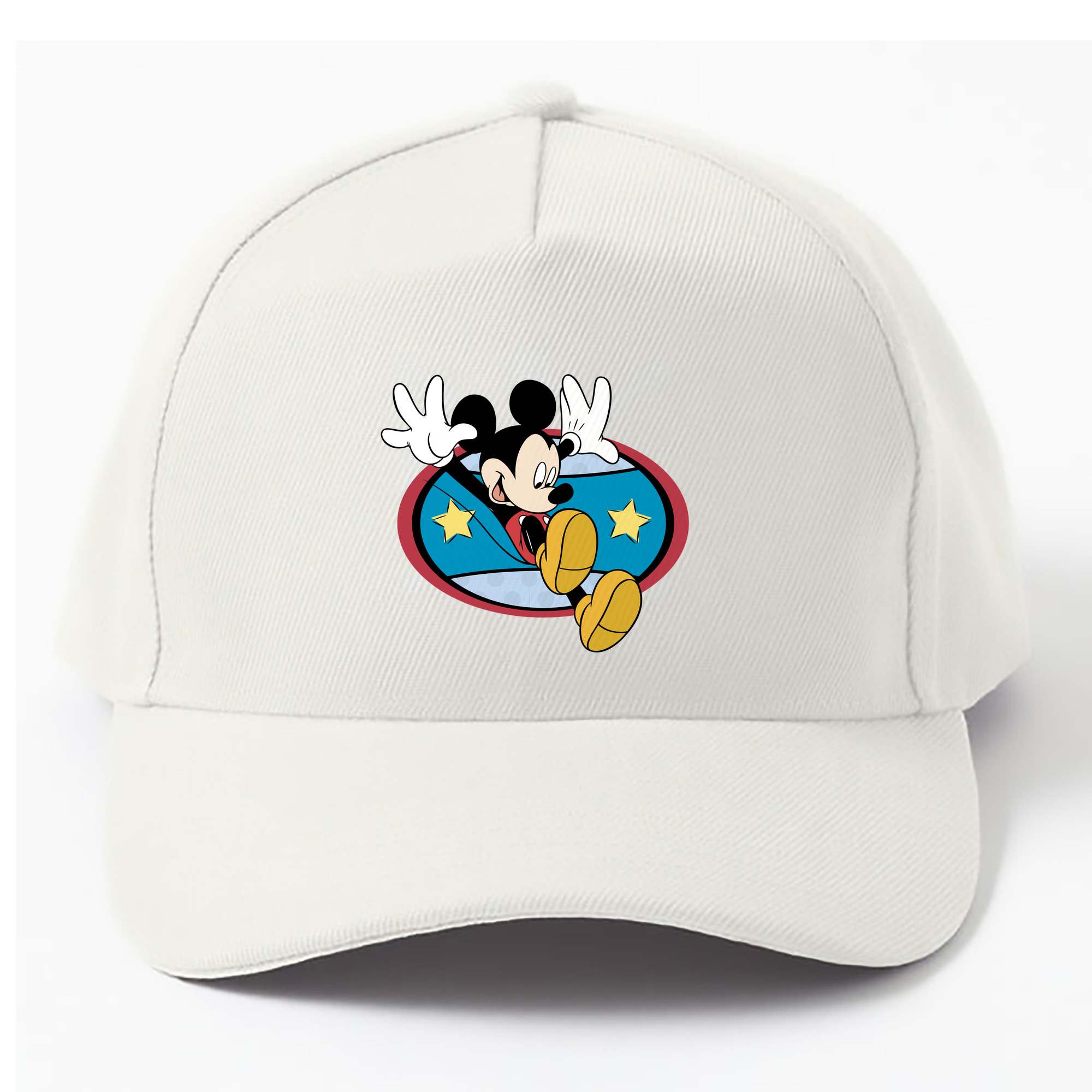 （画像用） ミッキーマウス Mickey Mouse ベースボールキャップ 綿100％ 男女兼用 帽子 スポーツ