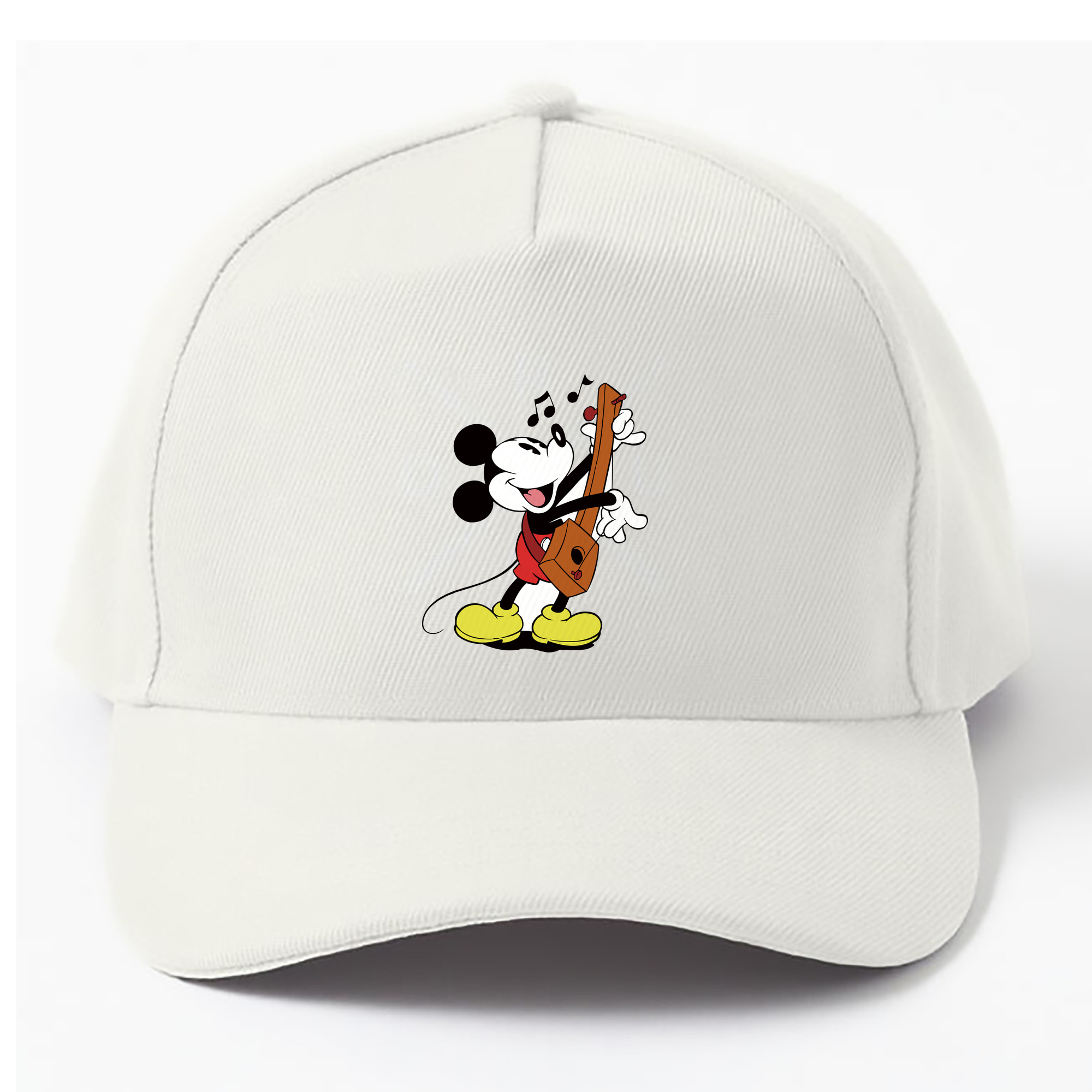 （画像用） ミッキーマウス Mickey Mouse ベースボールキャップ 綿100％ 男女兼用 帽子 スポーツ